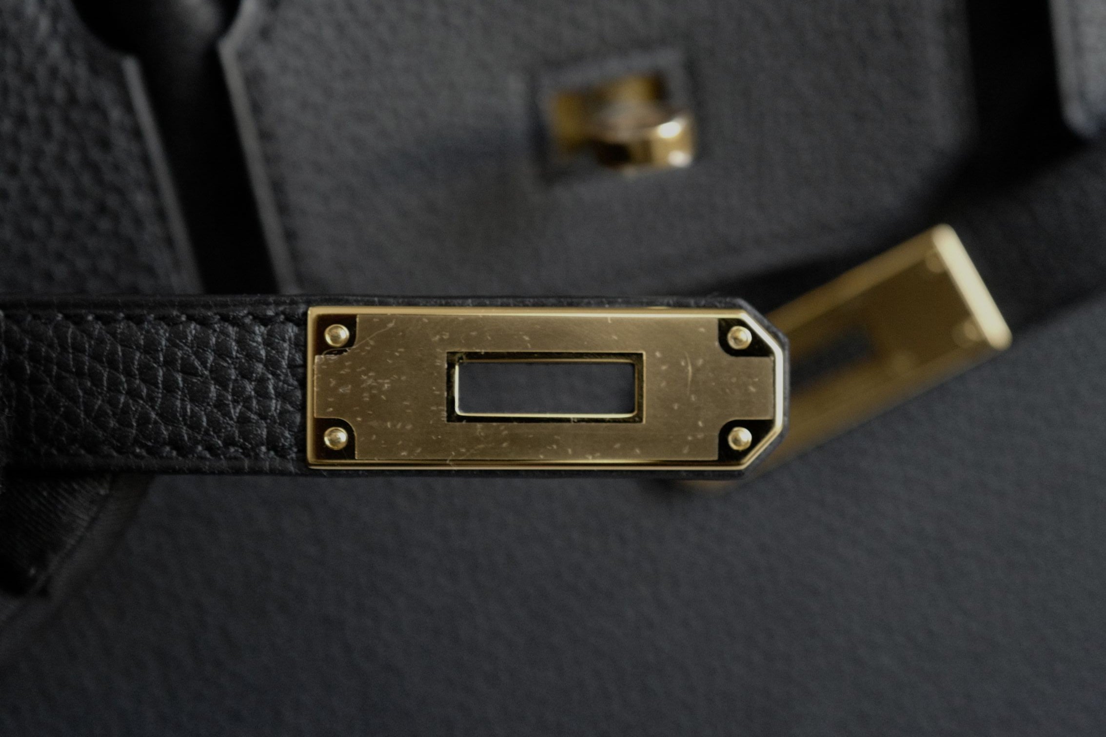 BNIB Hermes Birkin 30 Black Togo Leather Gold Hardware G Stamp 2026