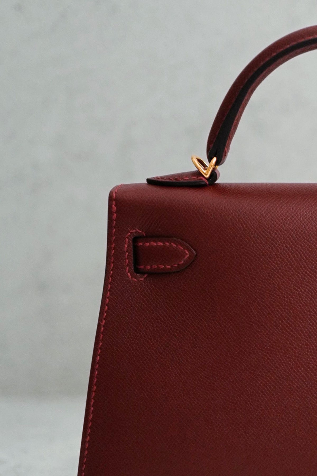 NEW Hermès Mini Kelly 20 Rouge H Madame Leather Gold Hardware G Stamp 2026