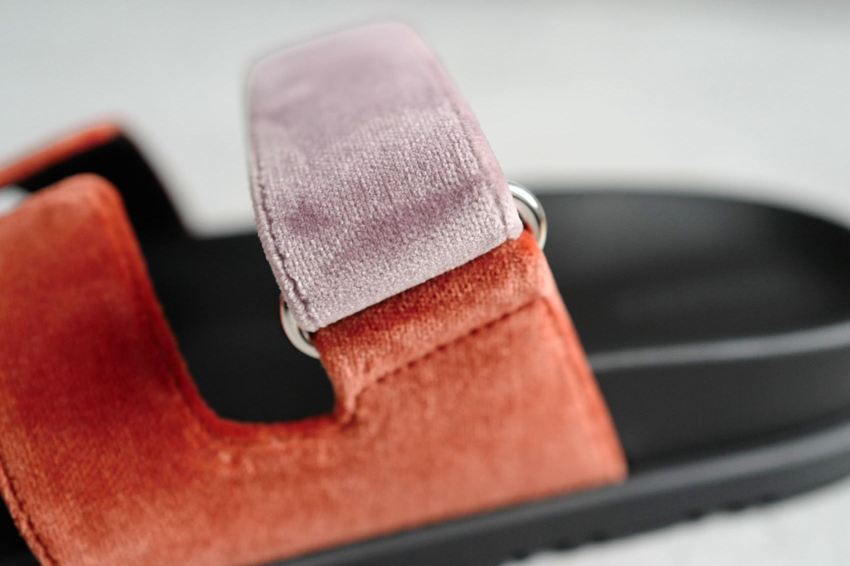 *BNIB* Hermes Women's Chypre Suede Goat Skin Orange Canyon/Bruyere Size 37.5