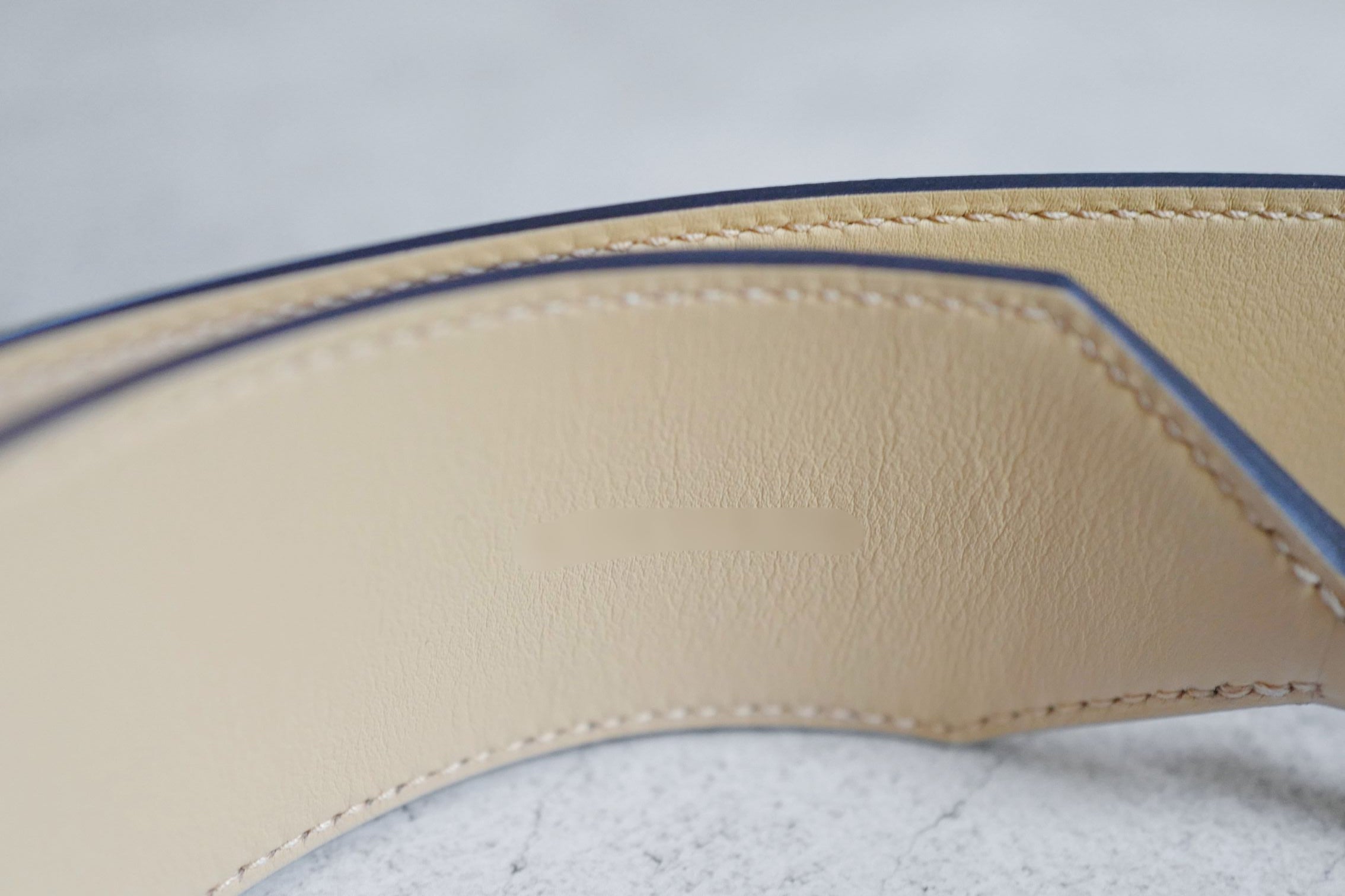 Hermès Kelly Pocket Bag Strap Naturel/Sable/Gold Swift Epsom Calfskin 105 mm