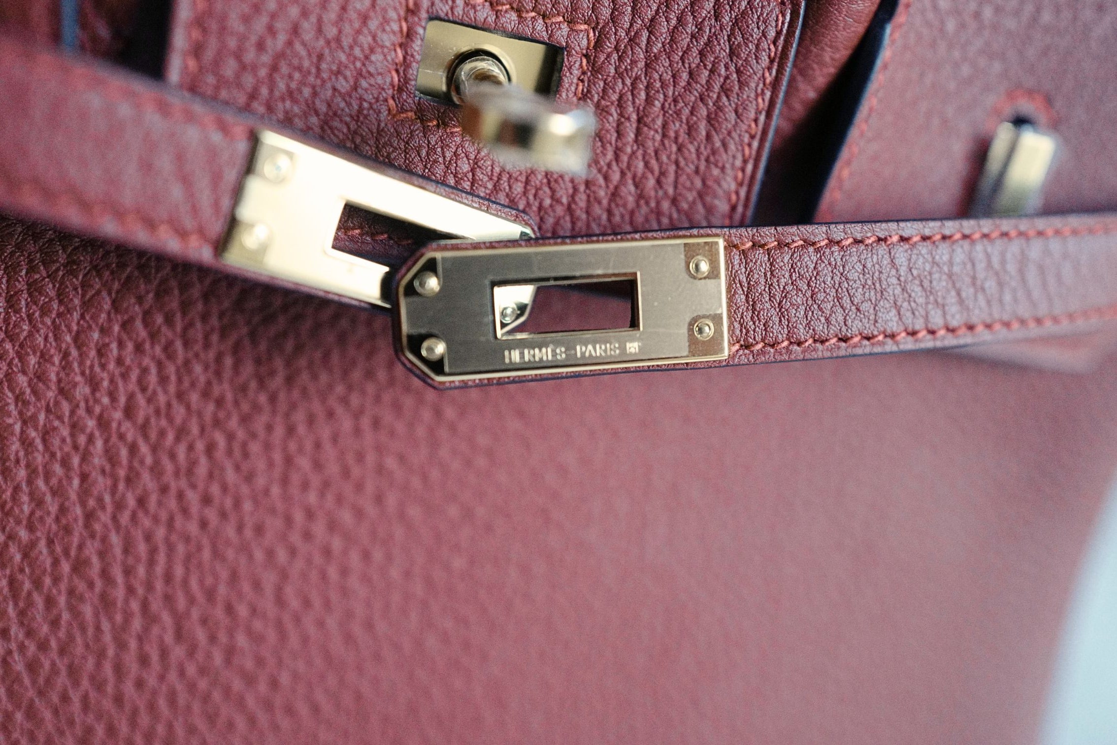Hermes Birkin 25 Rouge H Togo Leather Gold Hardware K Stamp 2026