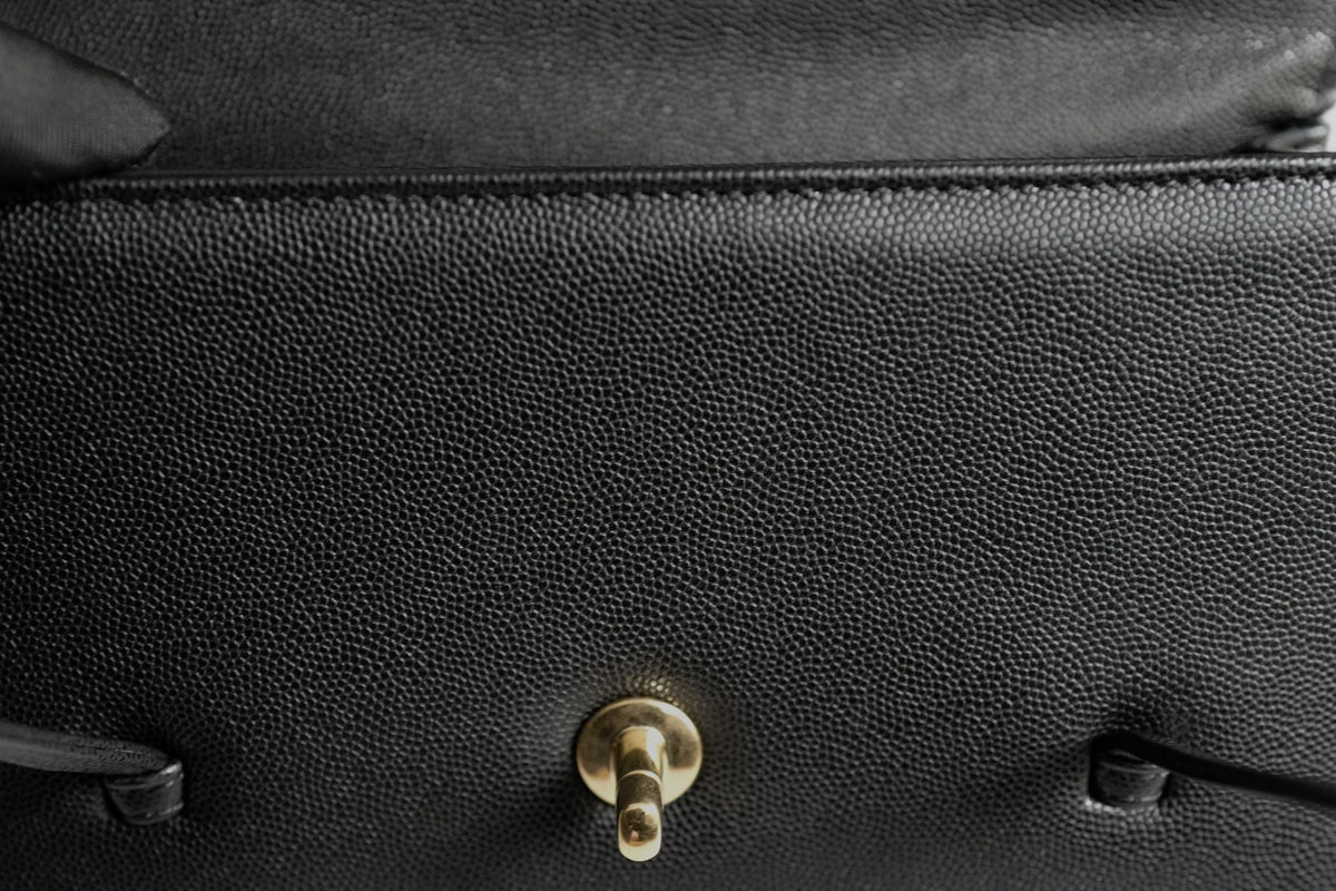 Chanel 26S Preppy Coco 22 Small Black Grained Calfskin GHW Matthieu Blazy