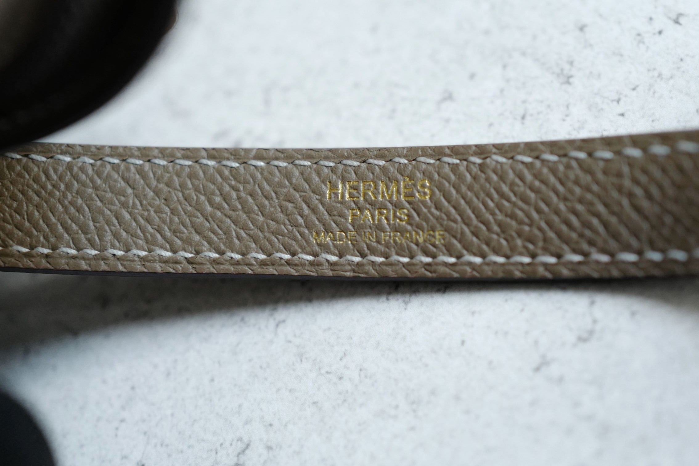 BNIB Hermes Kelly 25 Etoupe Epsom Sellier Gold Hardware G Stamp 2026