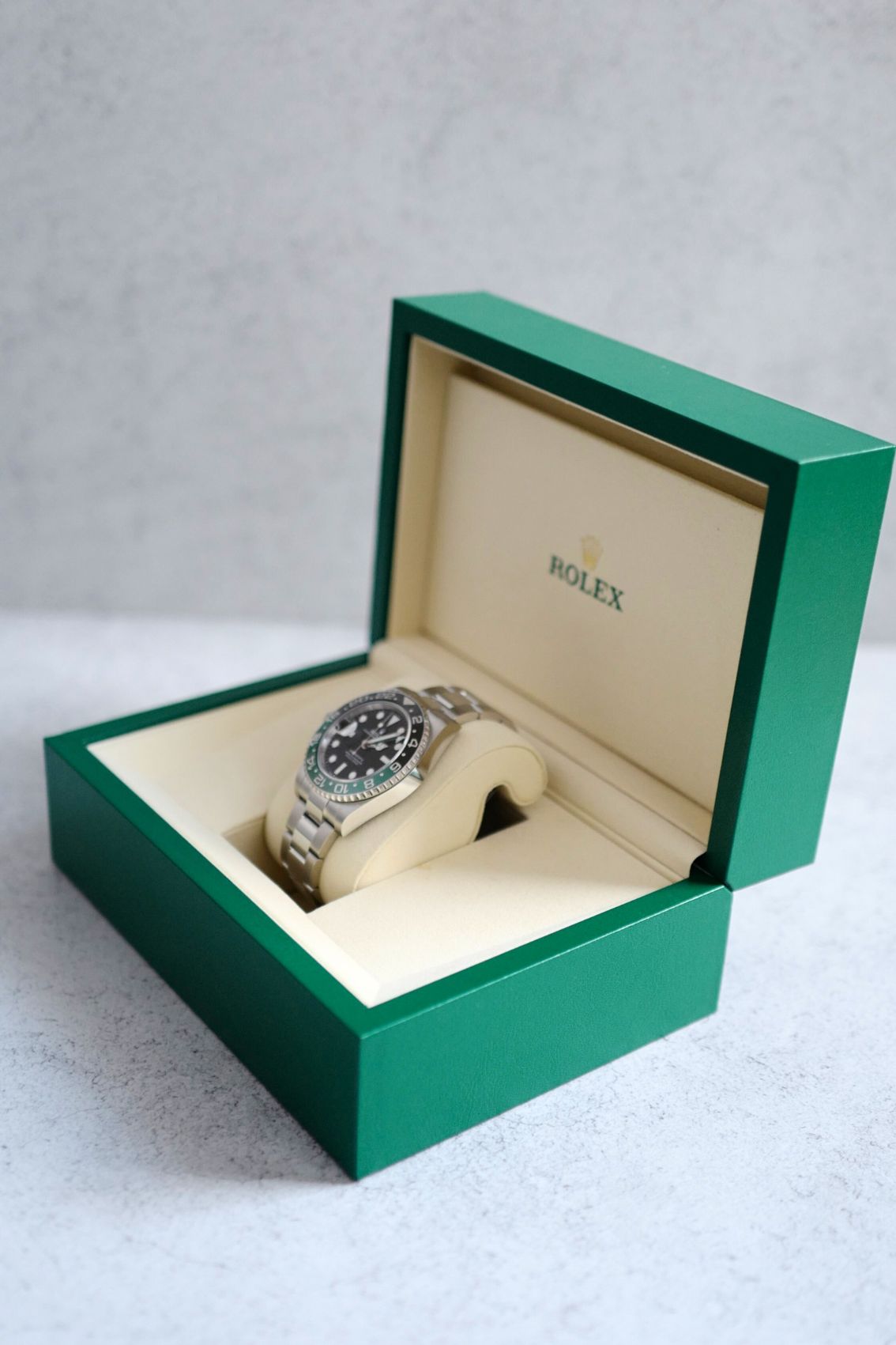 Rolex GMT Master II Black Sprite Oystersteel 40mm