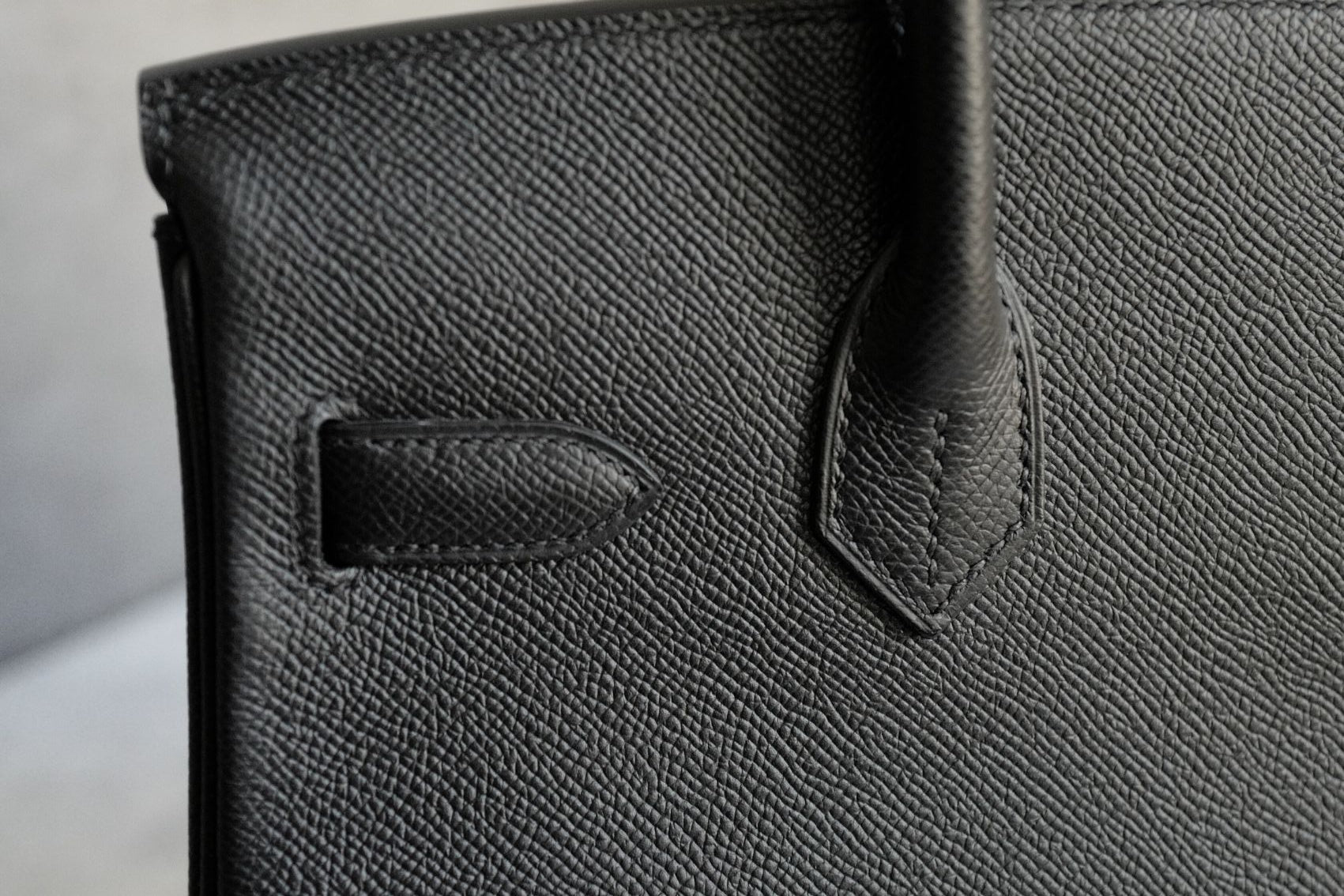 Hermès Birkin 30 Black Epsom Leather Gold Hardware D Stamp 2019