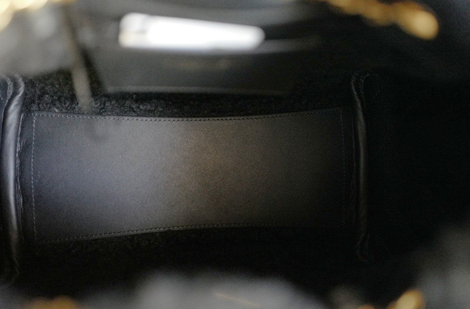 Chanel 25K Small Hobo Bag in Black Shearling and Calfskin Leather Gold Hardware