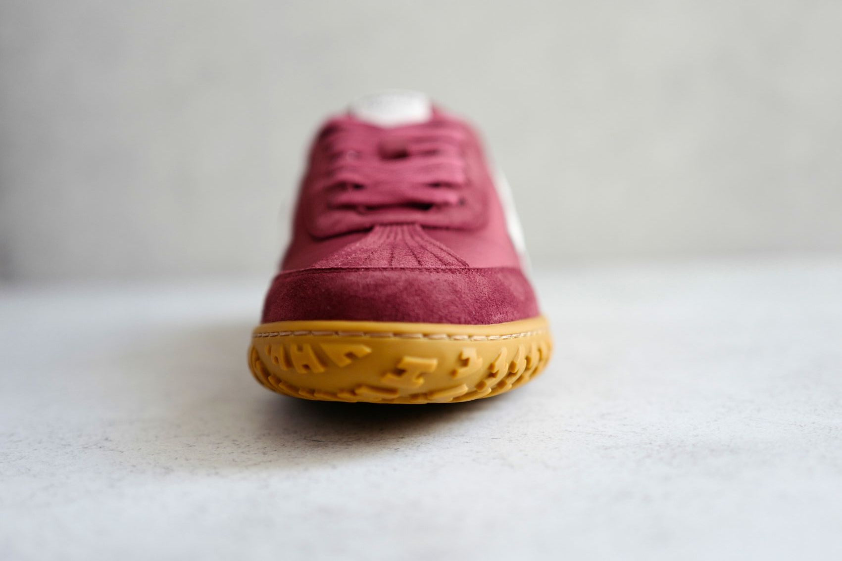 Hermès Women Sneaker Jet Rose Lie De Vin/Blanc Nylon Suede Goatskin Size 39