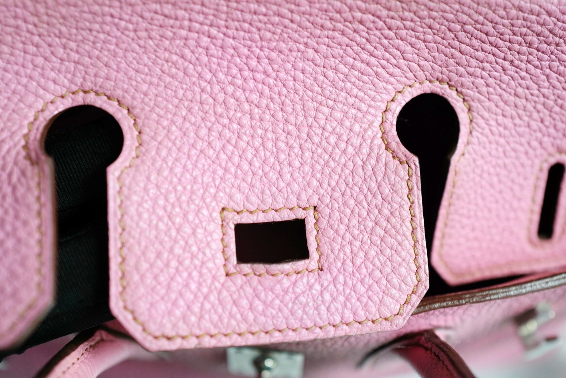 Hermès Birkin 25 5P Bubblegum Pink Togo Leather Palladium Hardware N Stamp