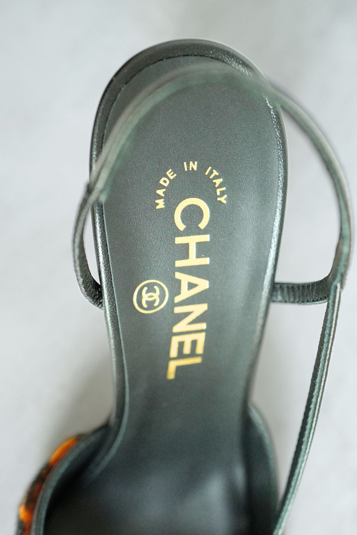 Chanel 26A Métiers d’Art Matthieu Blazy Slingback Heels Leopard size 38.5