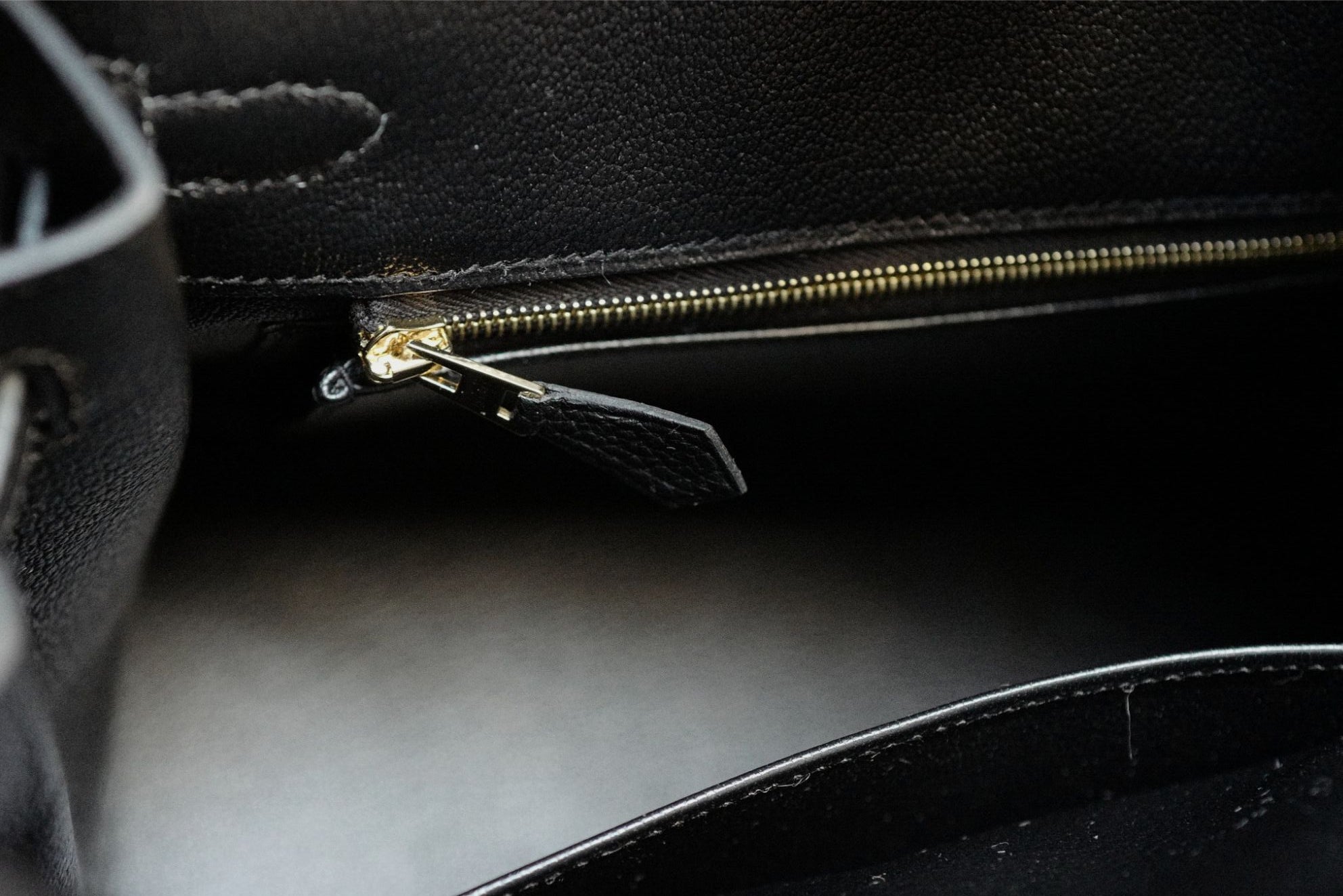 Hermès Birkin 25 Black Togo Leather Gold Hardware K Stamp 2025