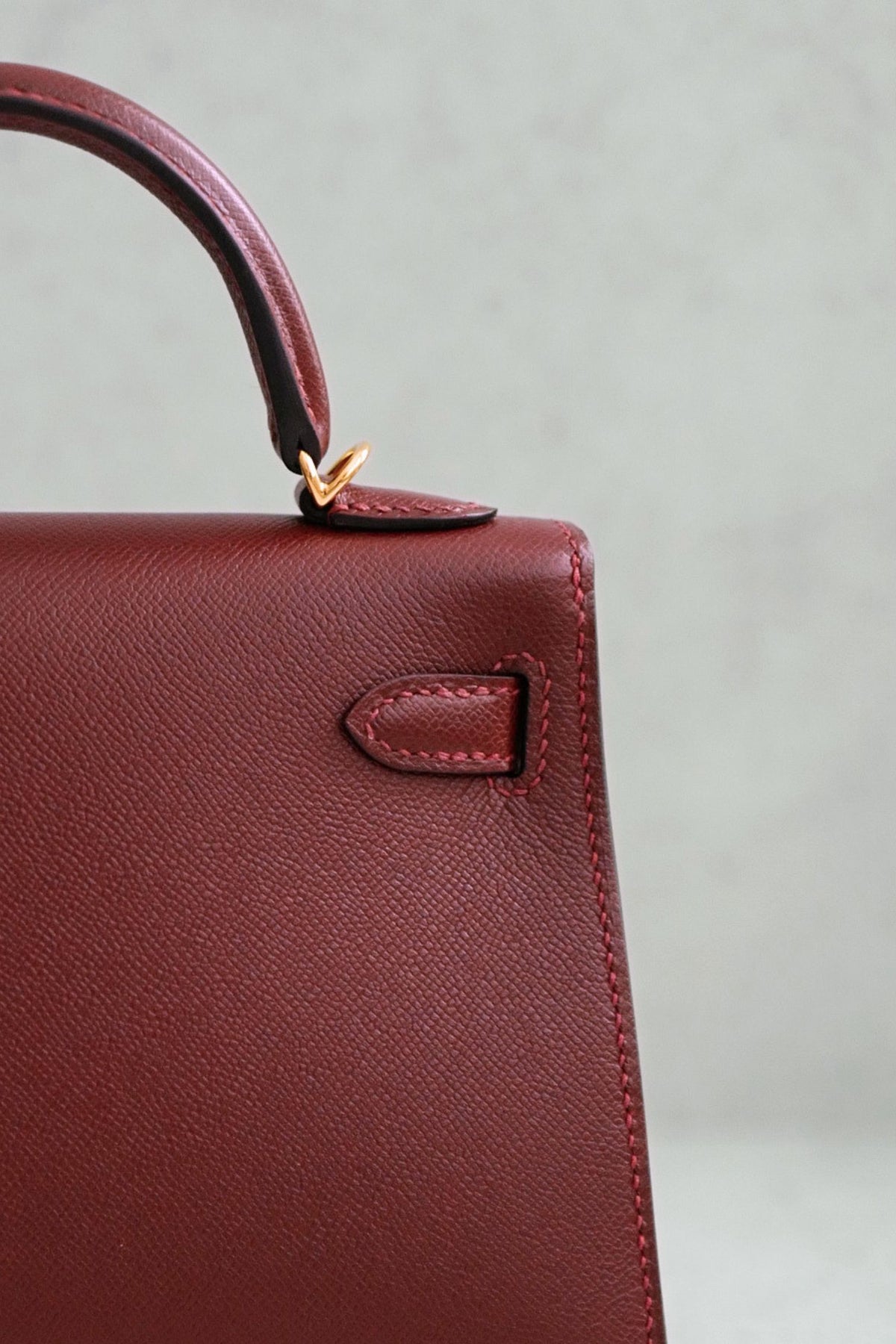 NEW Hermès Mini Kelly 20 Rouge H Madame Leather Gold Hardware G Stamp 2026