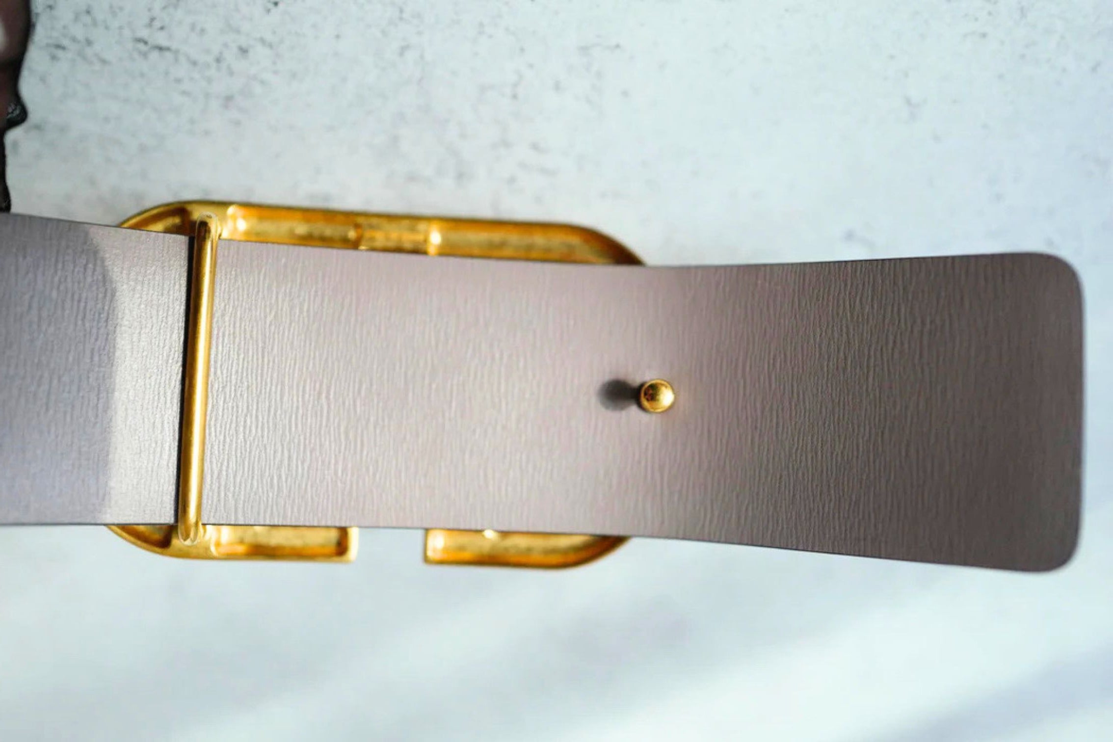 Valentino Vlogo Crystal Embellished Reversible Leather Belt Women's