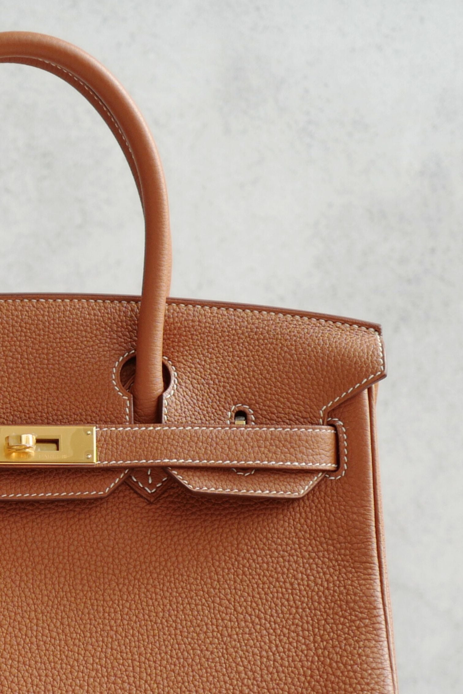 Hermès Birkin 30 Gold Togo Leather Gold Hardware Z Stamp