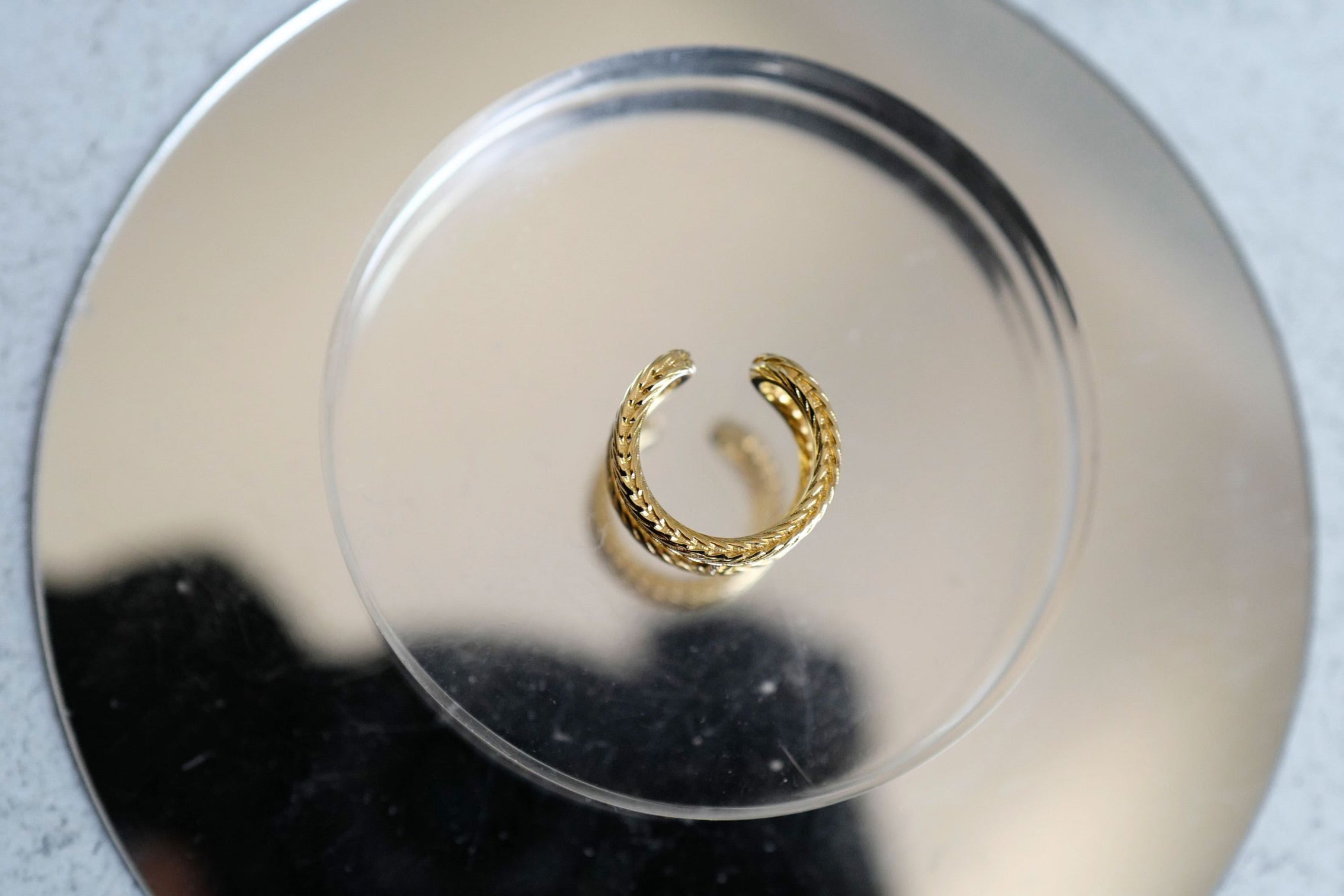 Hermès Chaine d’Ancre Danaé Ring Small Model Yellow Gold 18K Size 52