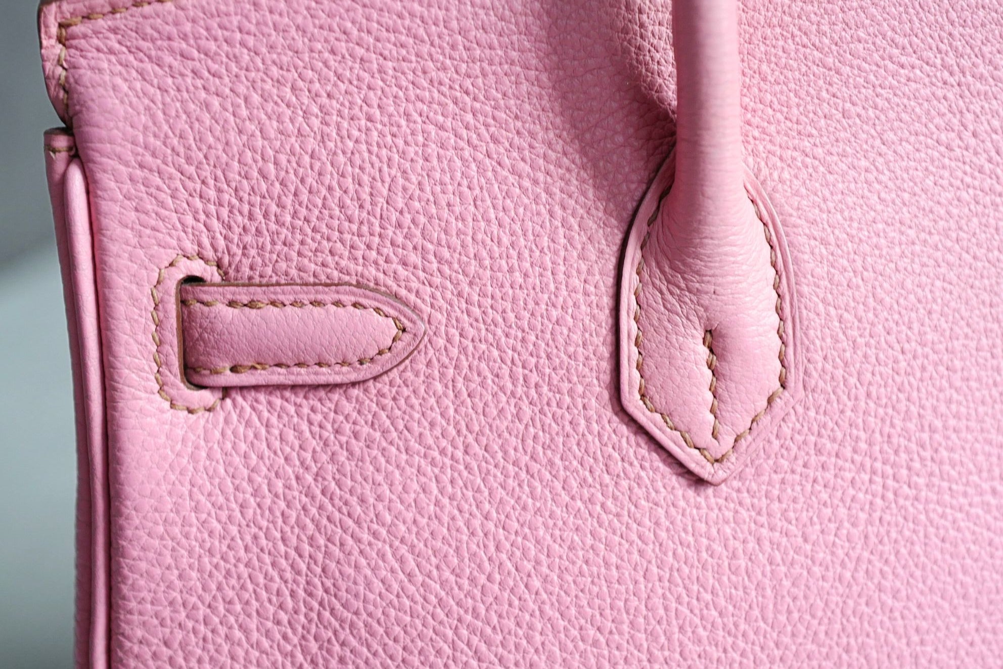 Hermès Birkin 25 5P Bubblegum Pink Togo Leather Palladium Hardware N Stamp