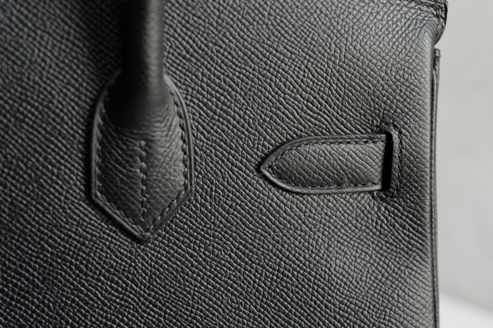 Hermès Birkin 30 Black Epsom Leather Gold Hardware D Stamp 2019