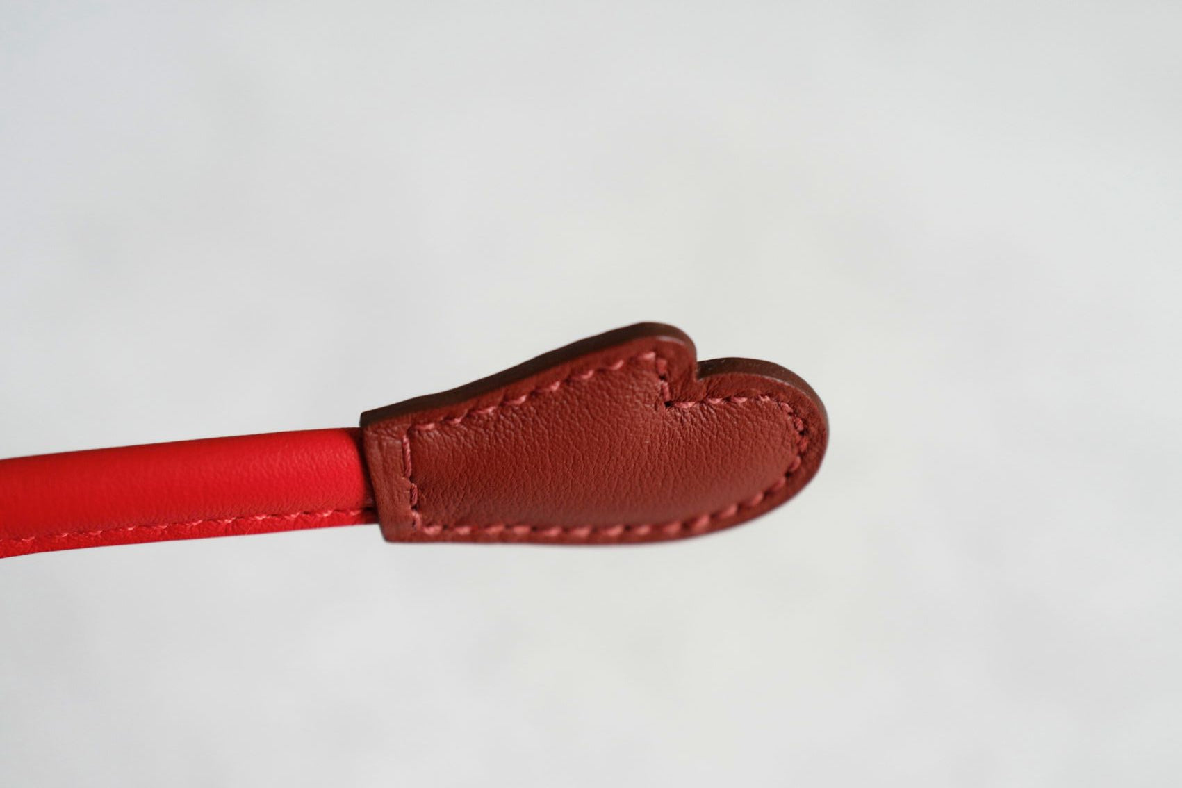 Hermès Kelly Doll Rouge De Coeur Swift Calfskin PHW G Stamp