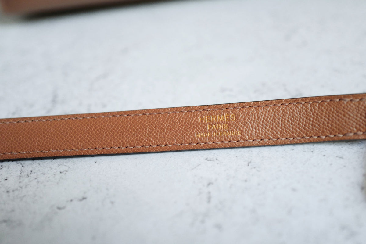 Hermes Kelly 25 Touch Chai/Miel Veau Madame Sellier Gold Hardware