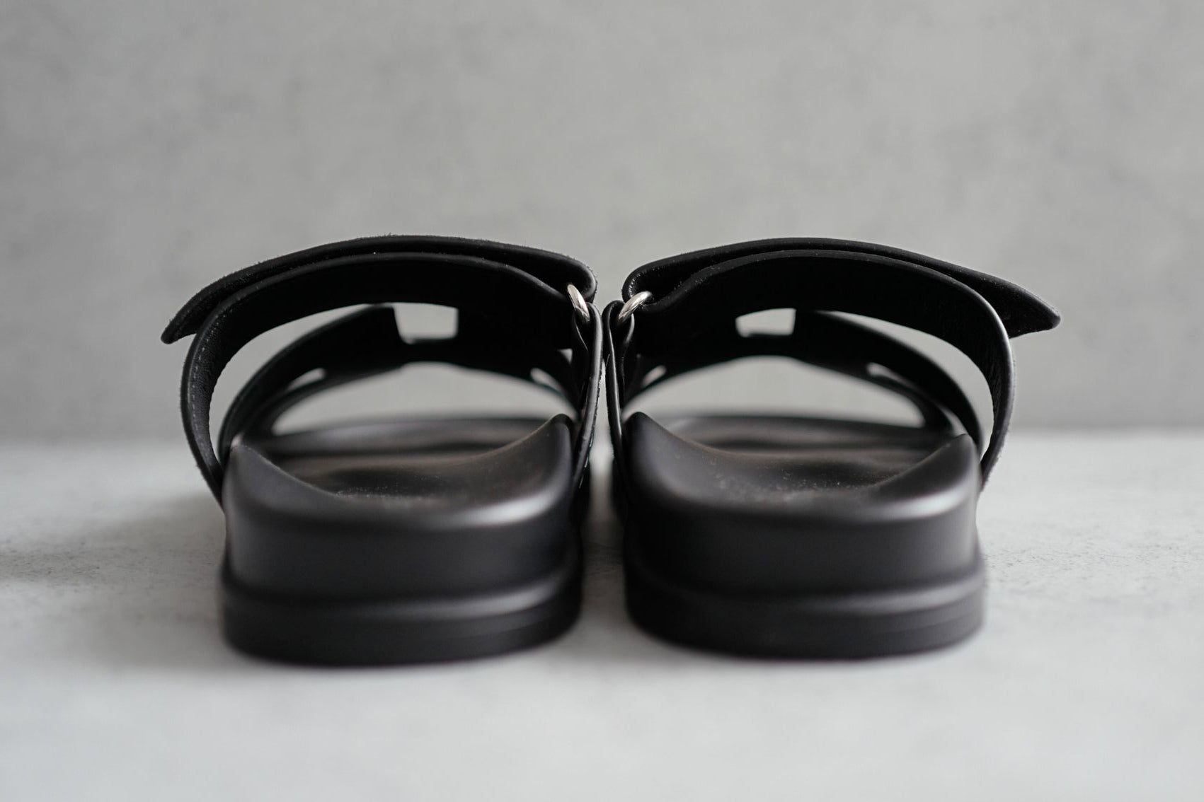 *BNIB* Hermes Womens Chypre Noir with Rhinestone Detail Calfskin Suede Size 37