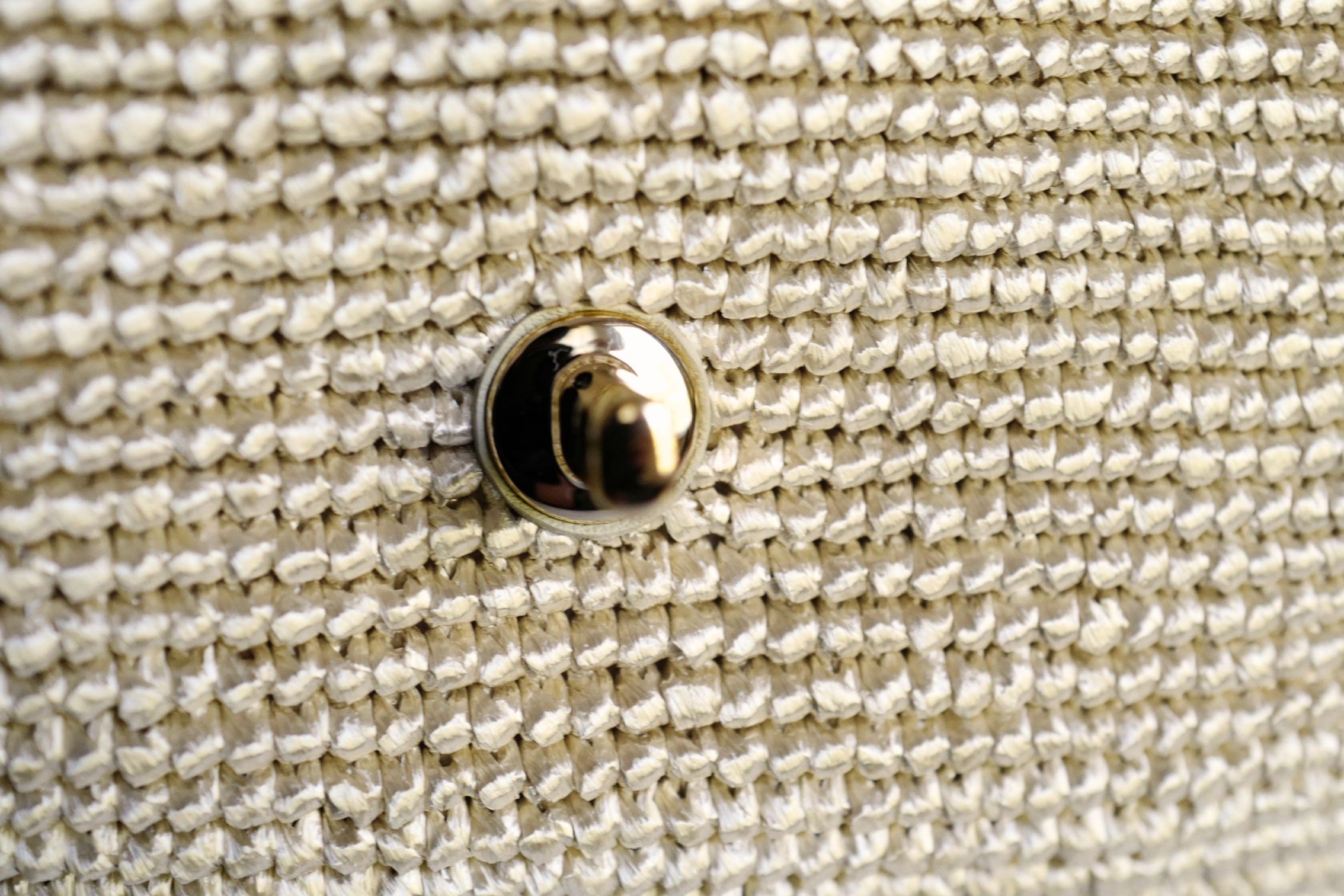 Chanel 26M Coco Beach Small Flap Bag Cream Braided Raffia Gold Hardware