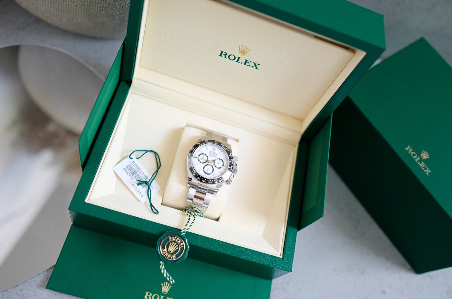 BNIB Rolex Daytona 126500LN White Dial Oystersteel 40mm