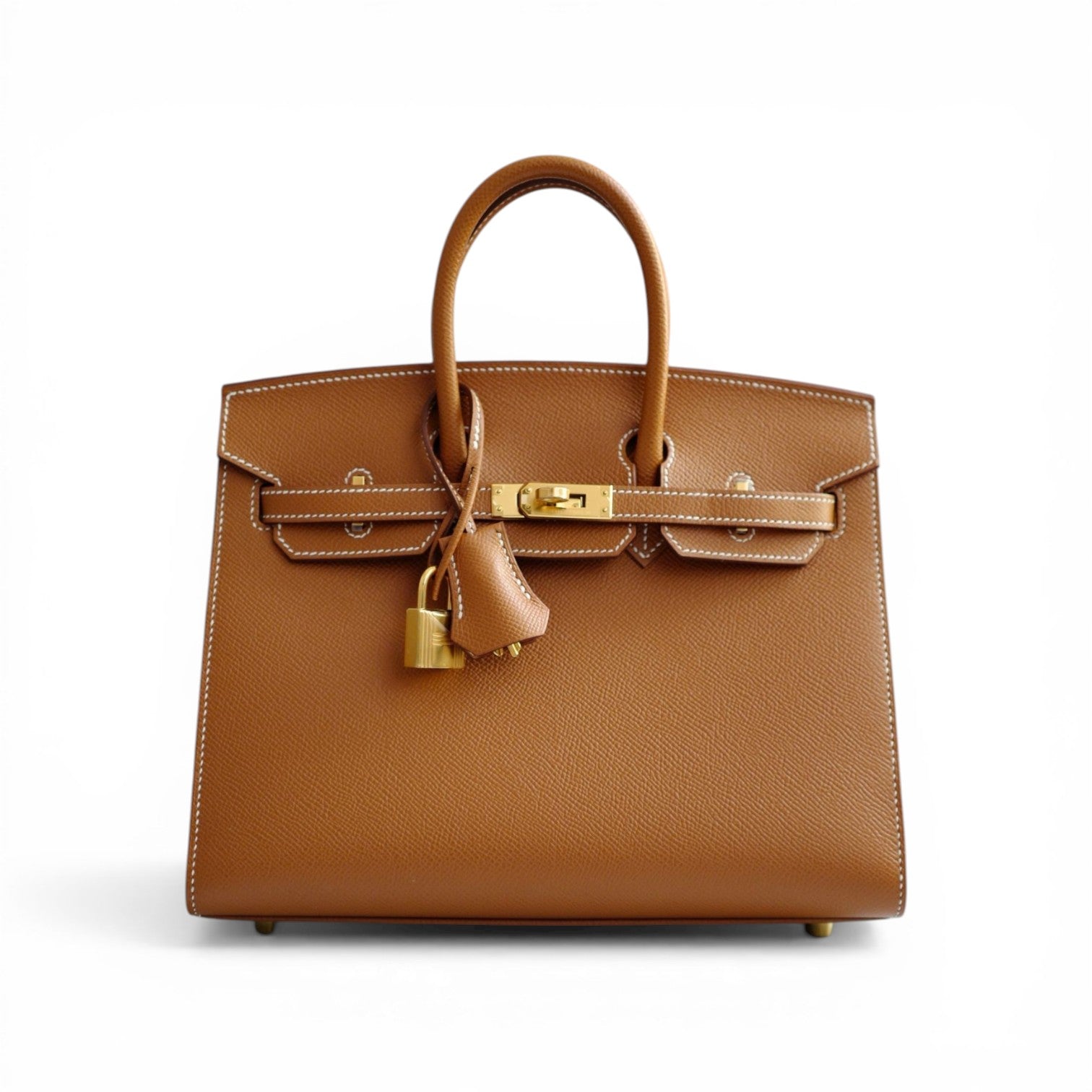 Hermès Birkin 25 Gold Epsom Sellier Gold Hardware U Stamp