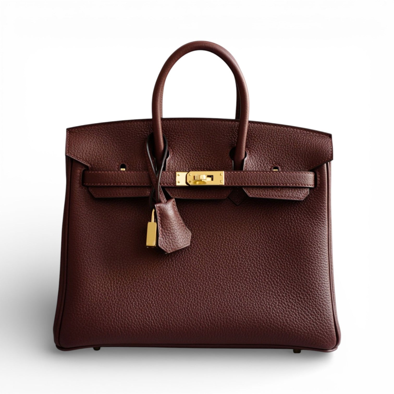 Hermès Birkin 25 Rouge H Togo Leather Gold Hardware K Stamp 2025
