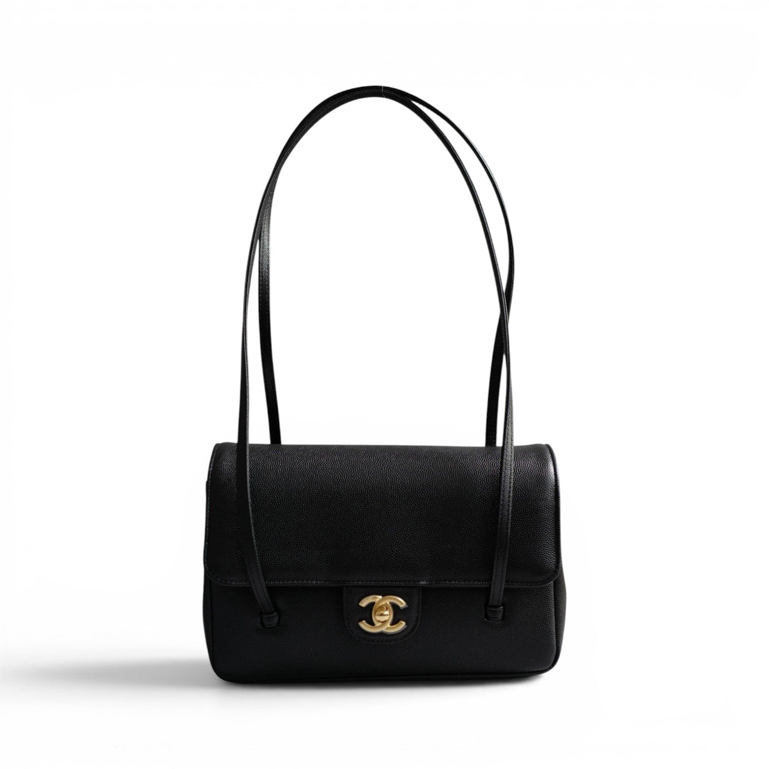 NEW Chanel 26S Preppy Coco 22 Small Black Grained Calfskin GHW Matthieu Blazy
