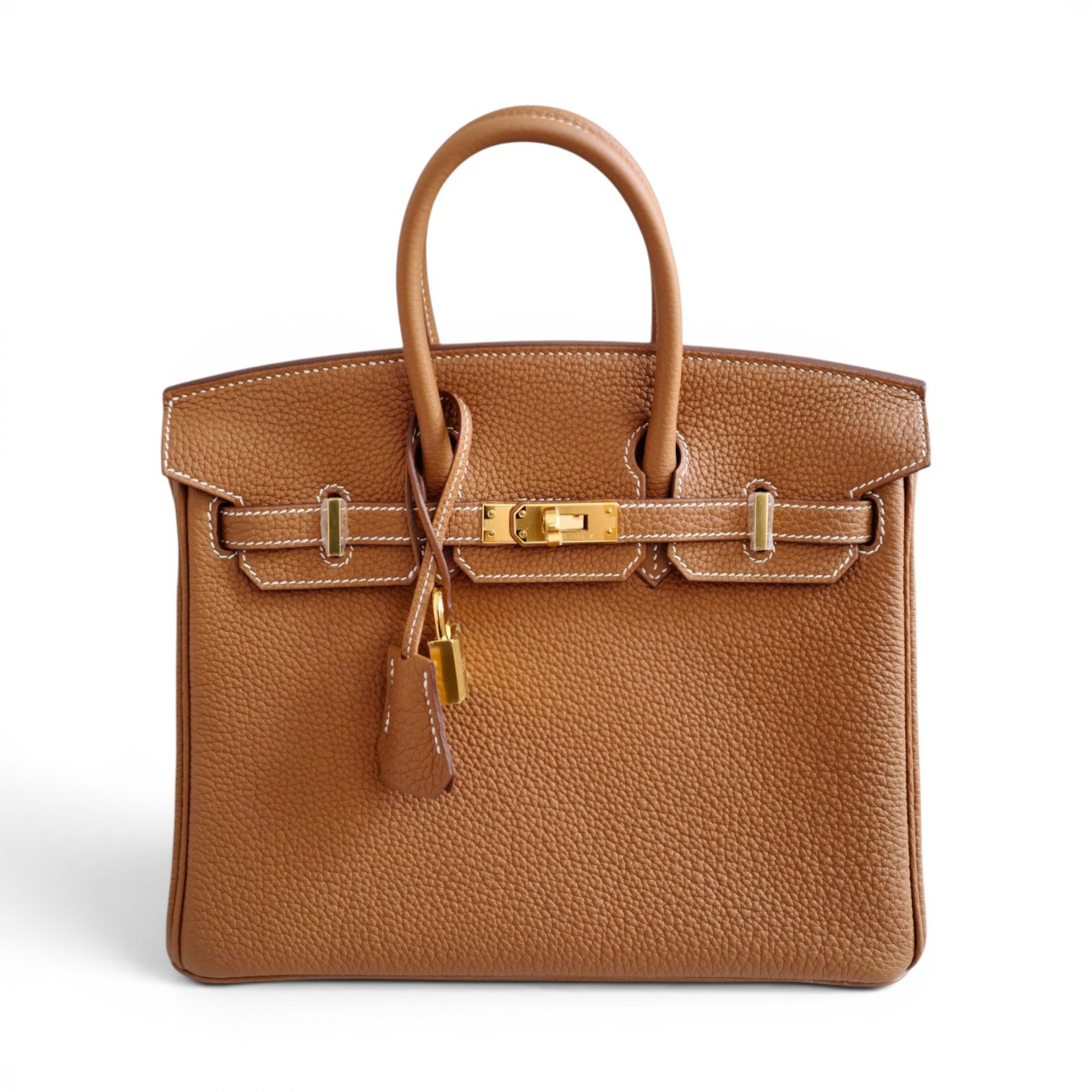 BNIB Hermes Birkin 25 Gold Togo Leather Gold Hardware G Stamp 2026