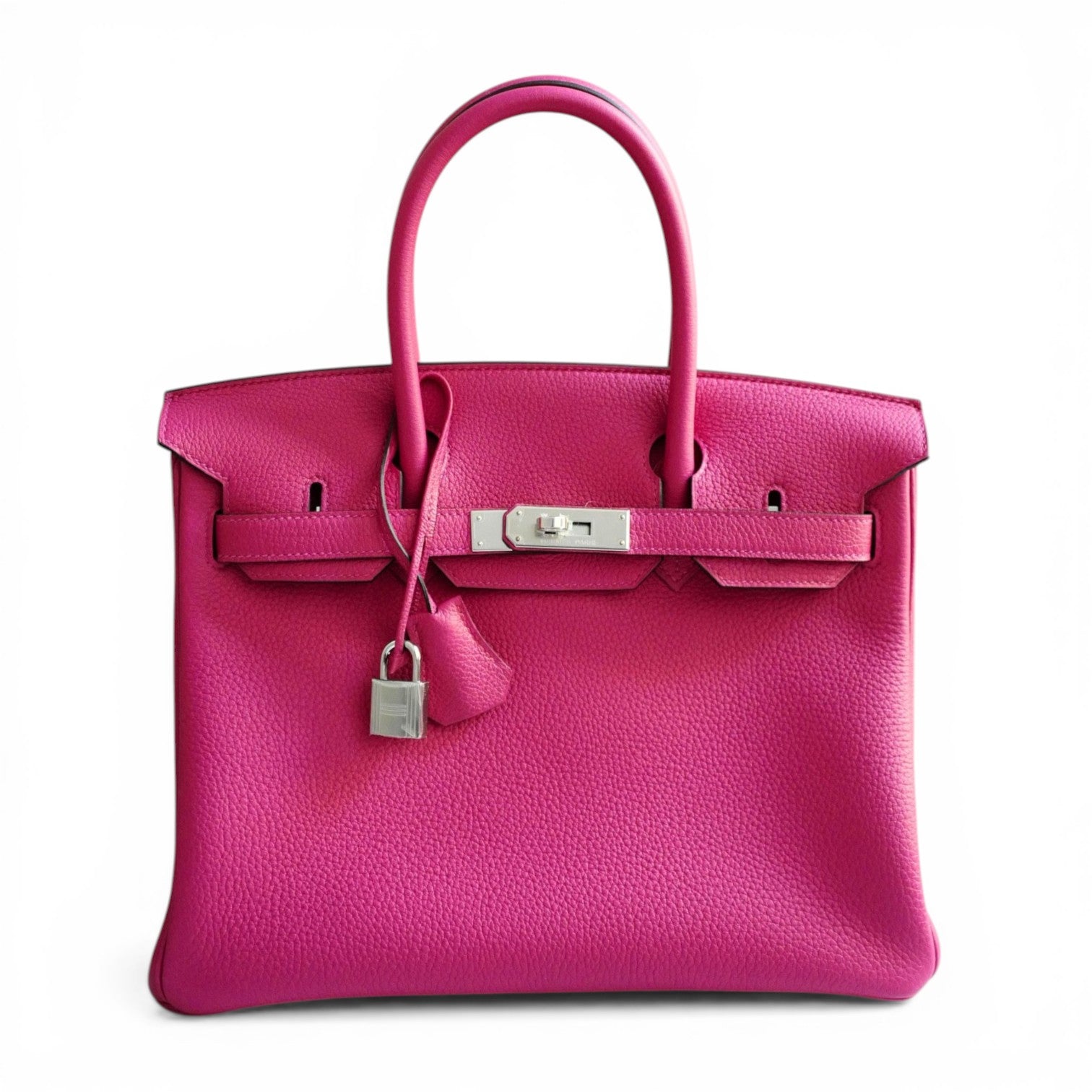 Hermès Birkin 30 Rose Mexico Togo Leather Palladium Hardware K Stamp