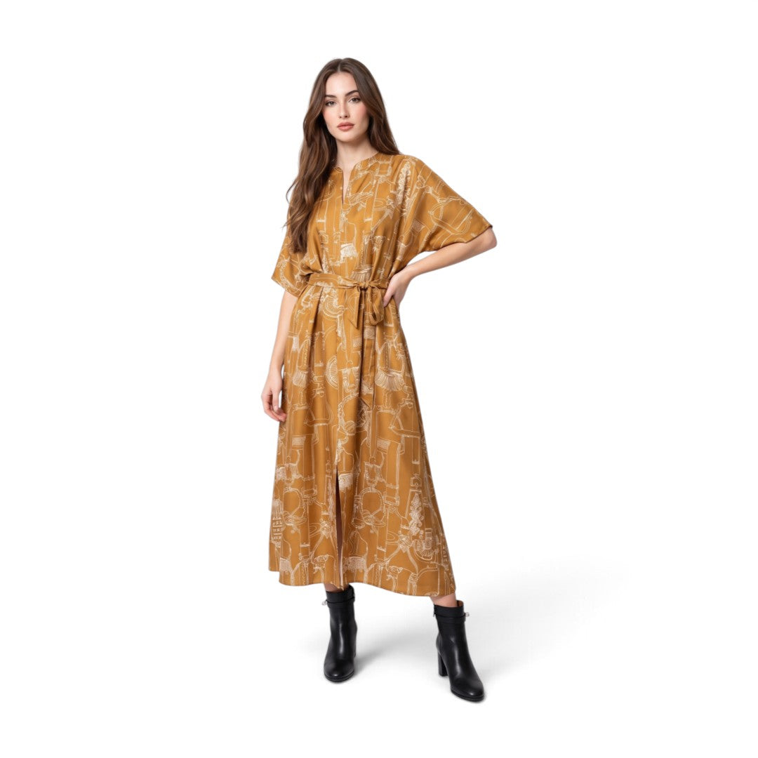 NEW Hermes Etriers Remix Classic Caftan Marron Ocre size 38