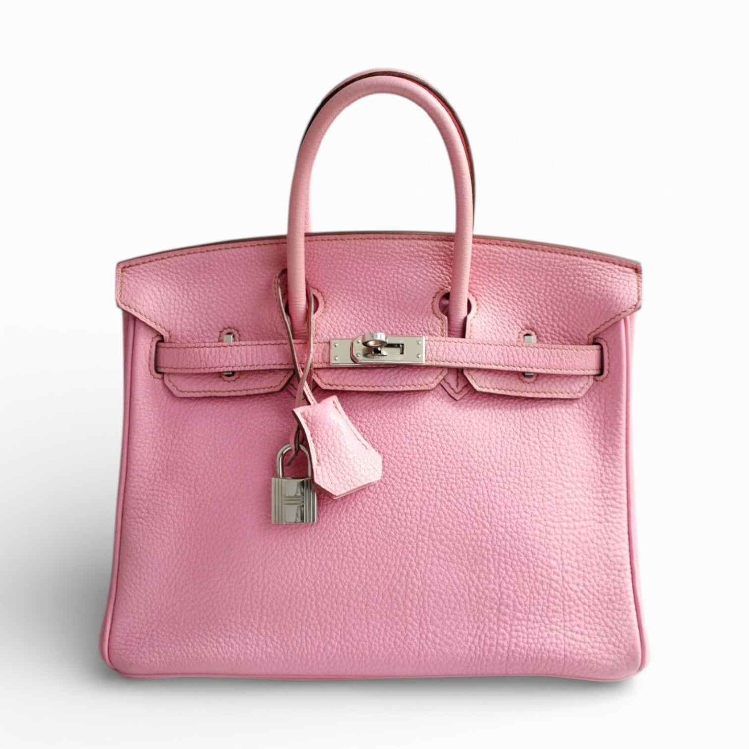 Hermès Birkin 25 5P Bubblegum Pink Togo Leather Palladium Hardware N Stamp