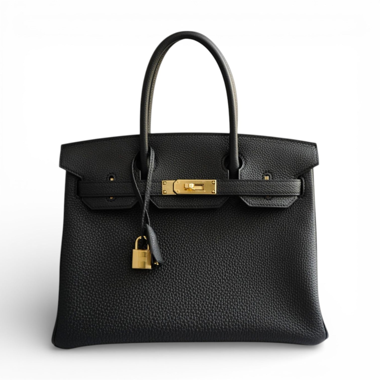 Hermès Birkin 30 Black Togo Leather Gold Hardware Z Stamp 2022