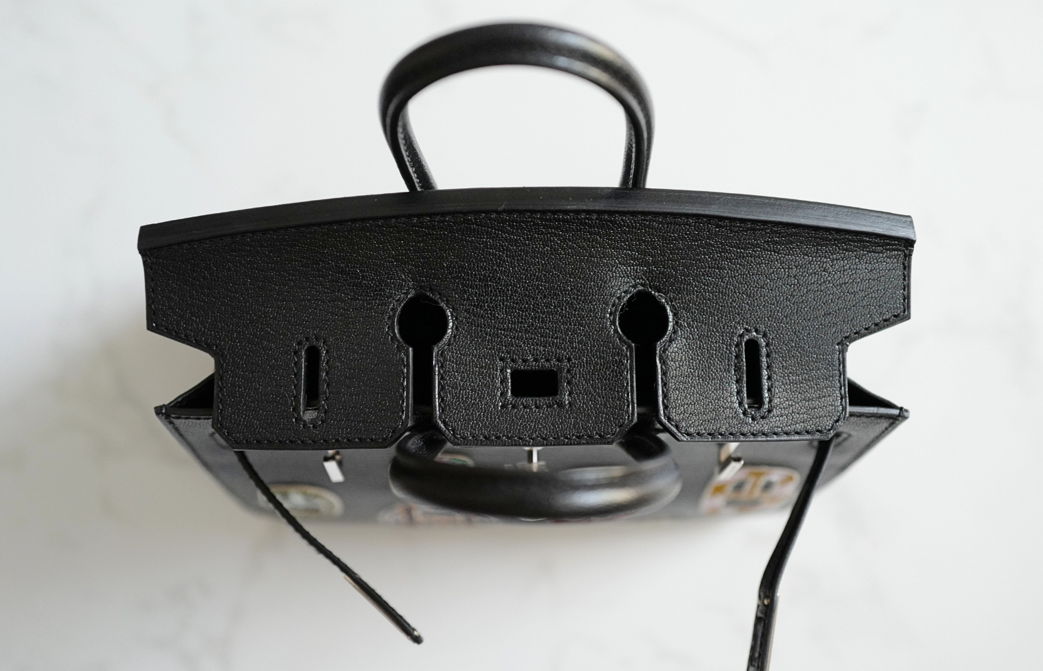 BNIB Hermes Birkin 20 Sellier Bouclerie Moderne Black Chèvre Palladium Hardware