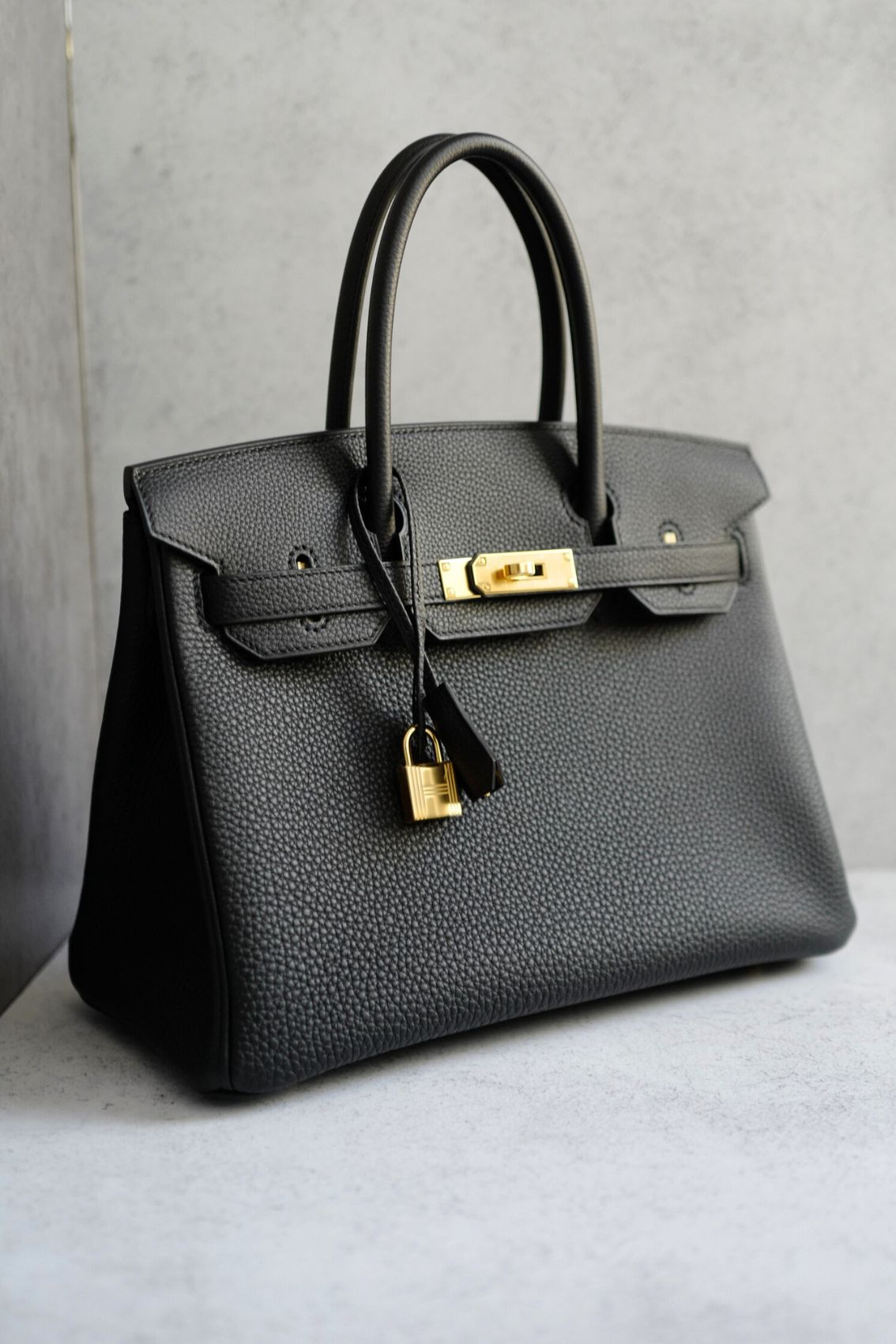 Hermès Birkin 30 Black Togo Leather Gold Hardware Z Stamp 2022