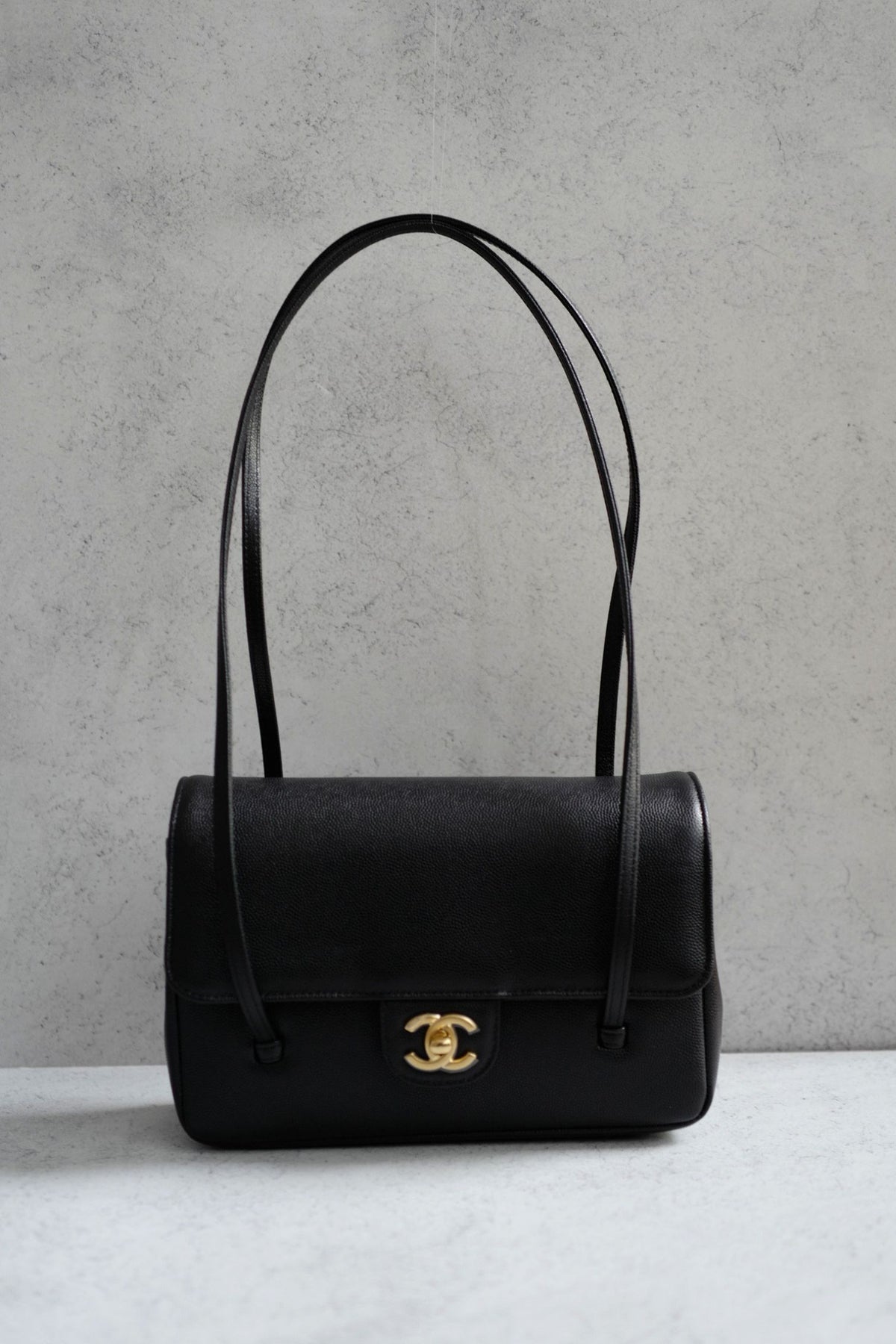 Chanel 26S Preppy Coco 22 Small Black Grained Calfskin GHW Matthieu Blazy