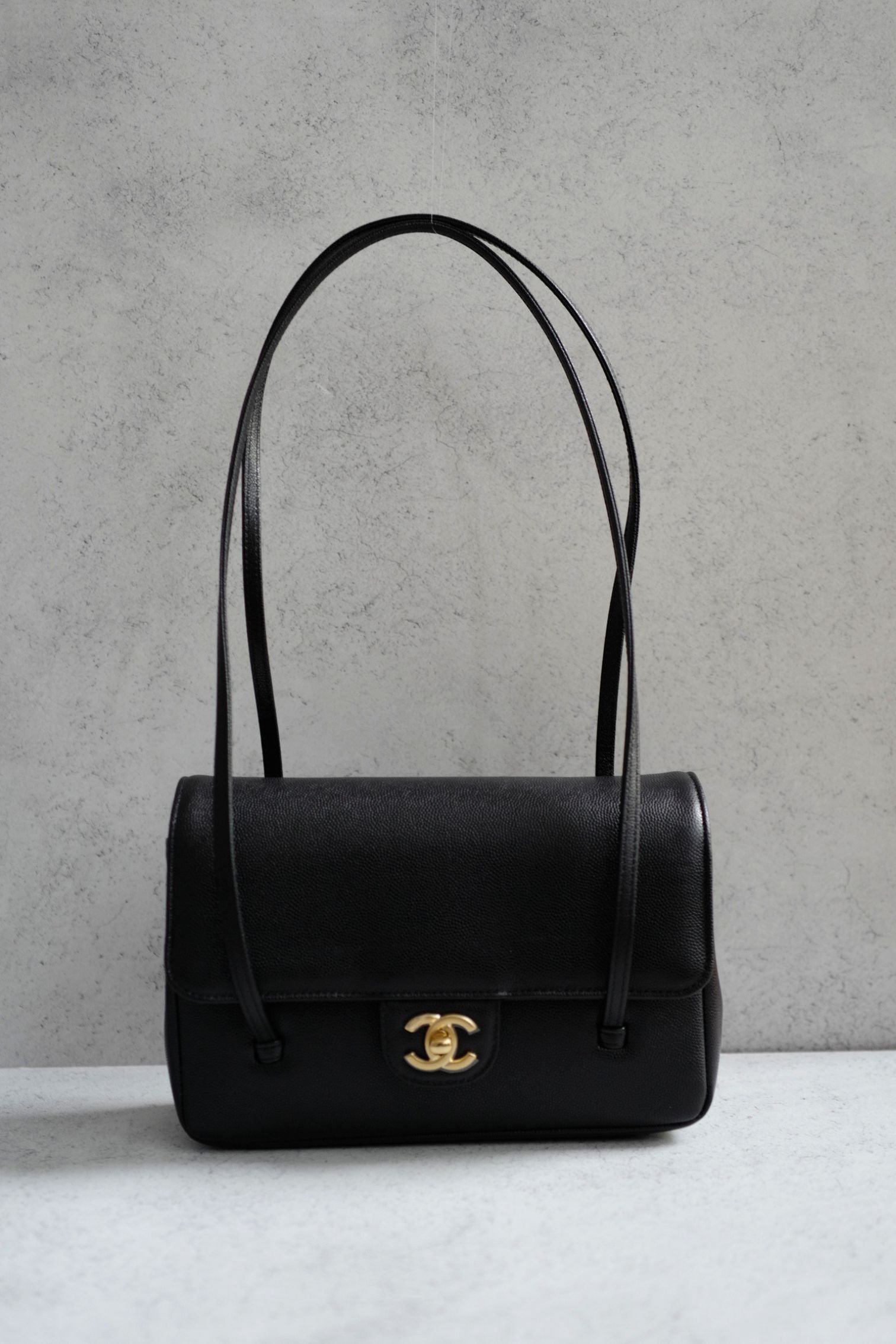 NEW Chanel 26S Preppy Coco 22 Small Black Grained Calfskin GHW Matthieu Blazy