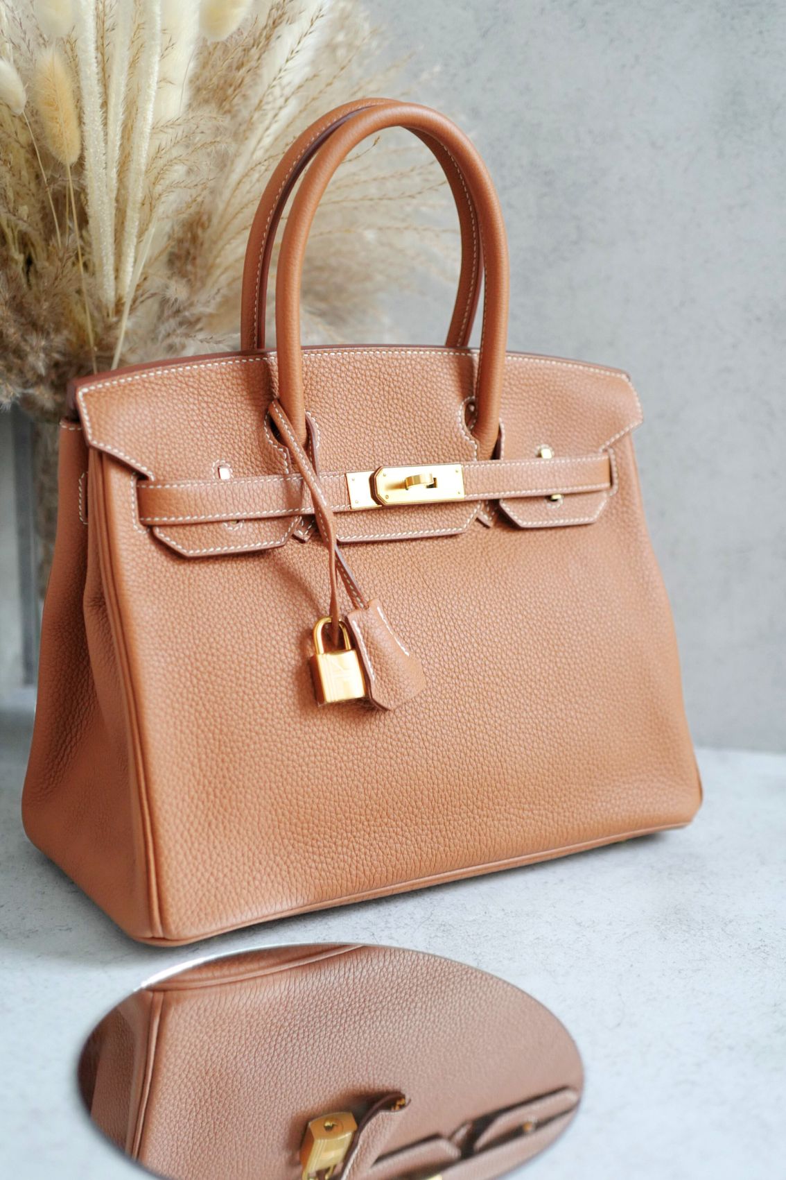 NEW Hermès Birkin 30 Gold Togo Leather with Gold Hardware