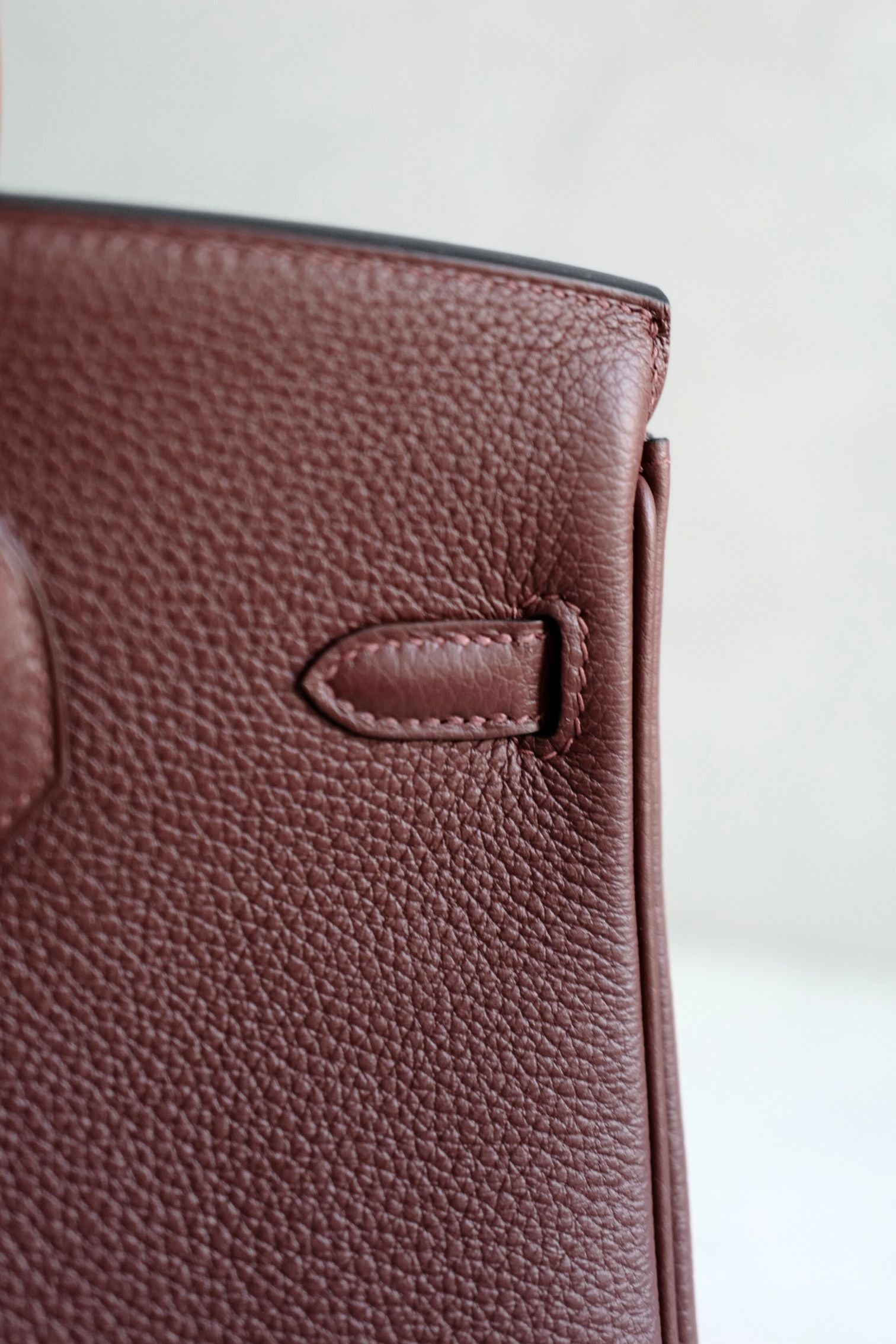 Hermès Birkin 25 Rouge H Togo Leather Gold Hardware K Stamp 2025