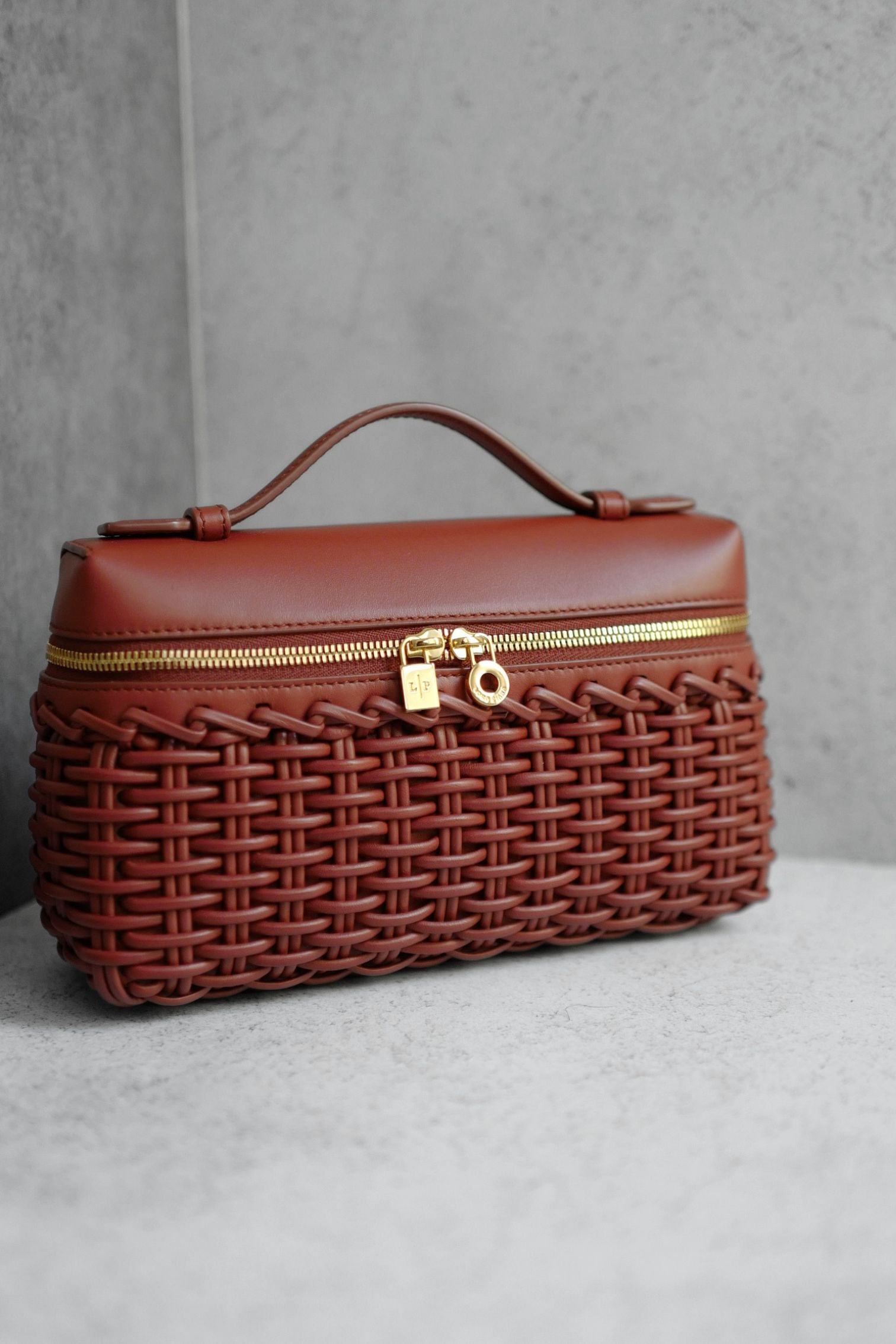 Loro Piana Extra Pocket L19 Limited Deep Kummel/Sun Gold Calfskin Gold Hardware