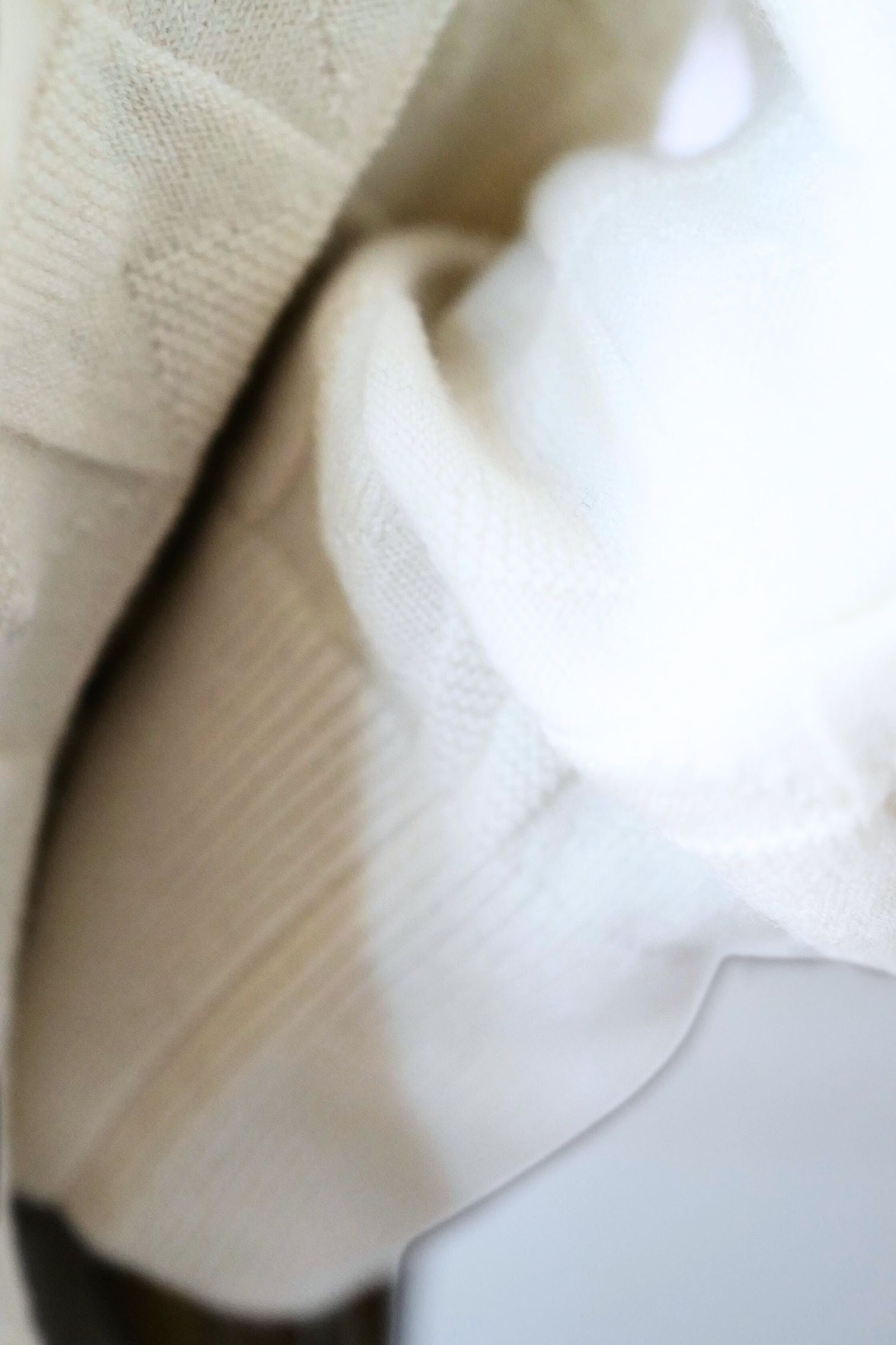 Hermès Maille Médor Softerwear Blanc Naturel Knit Cardigan Button Front Size 38