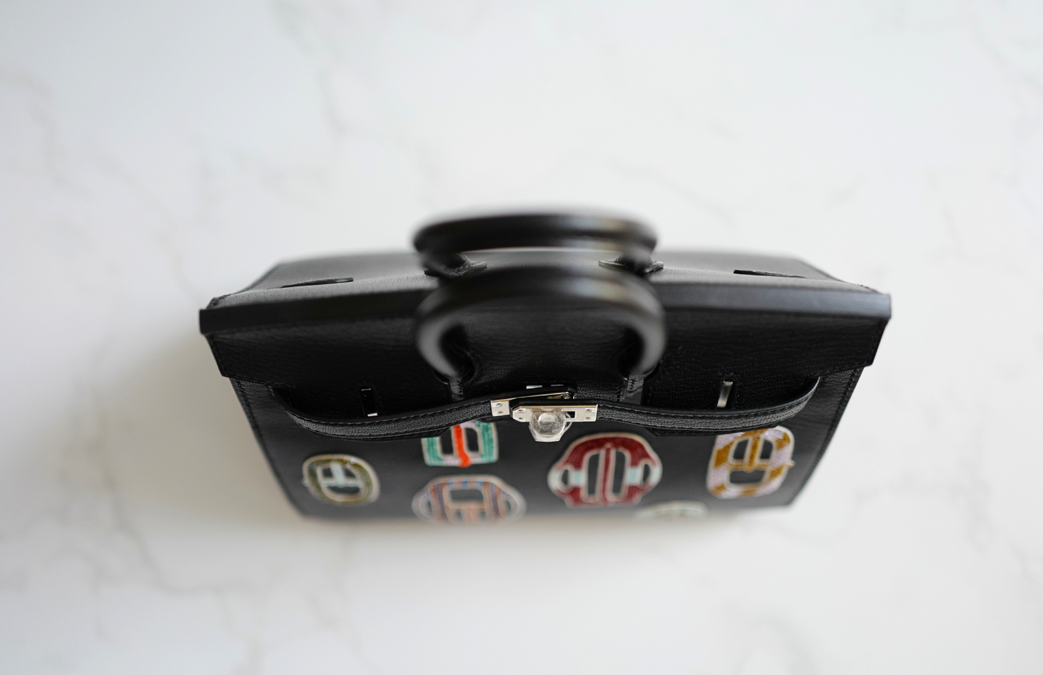 BNIB Hermes Birkin 20 Sellier Bouclerie Moderne Black Chèvre Palladium Hardware