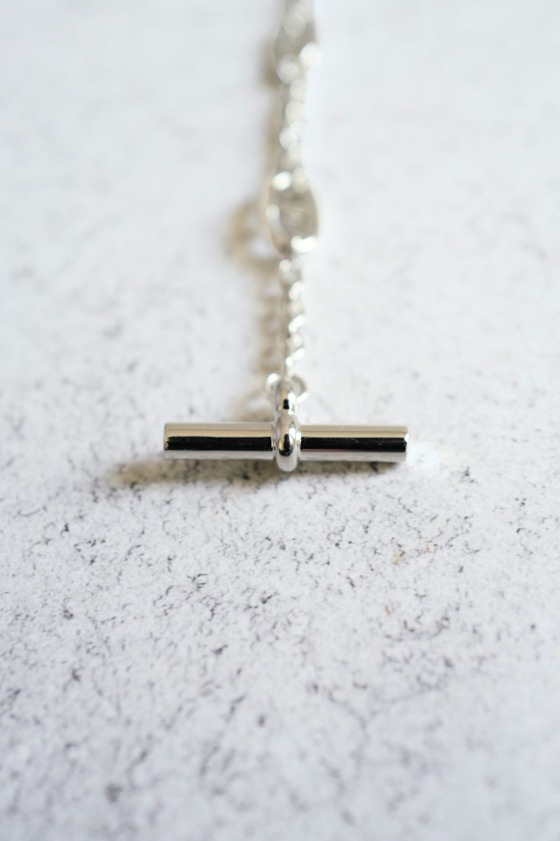 Hermès Farandole Long Necklace 160 Sterling Silver