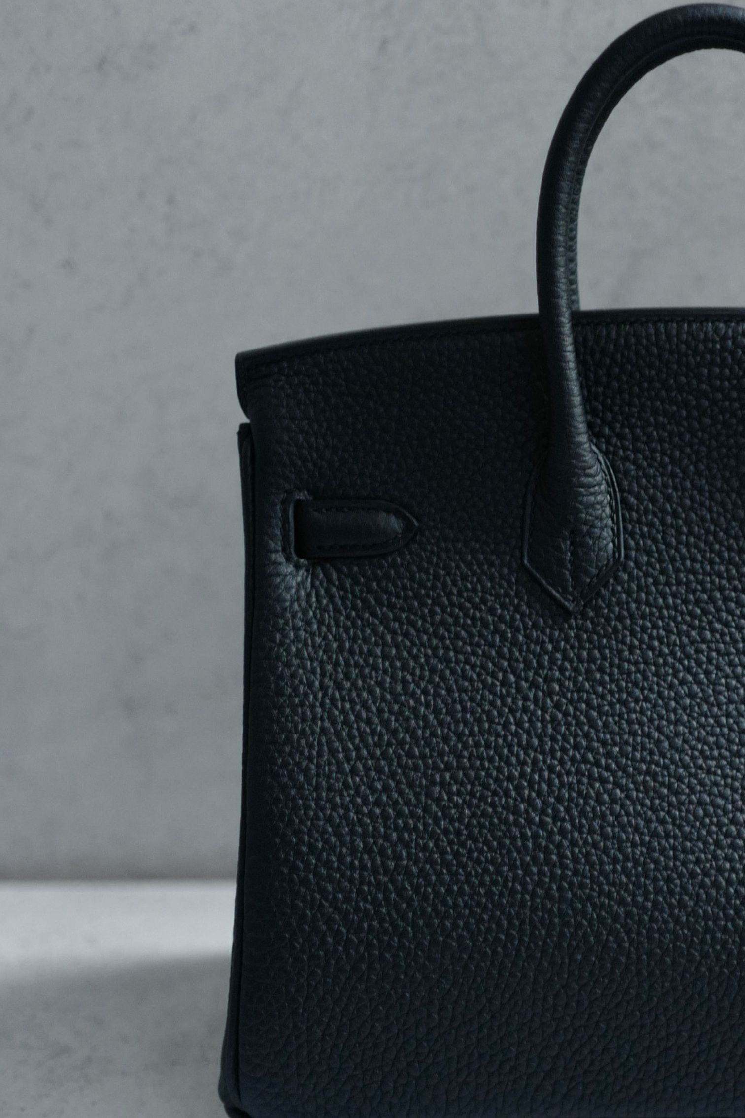 BNIB Hermes Birkin 25 Black Togo Leather Palladium Hardware G Stamp 2026