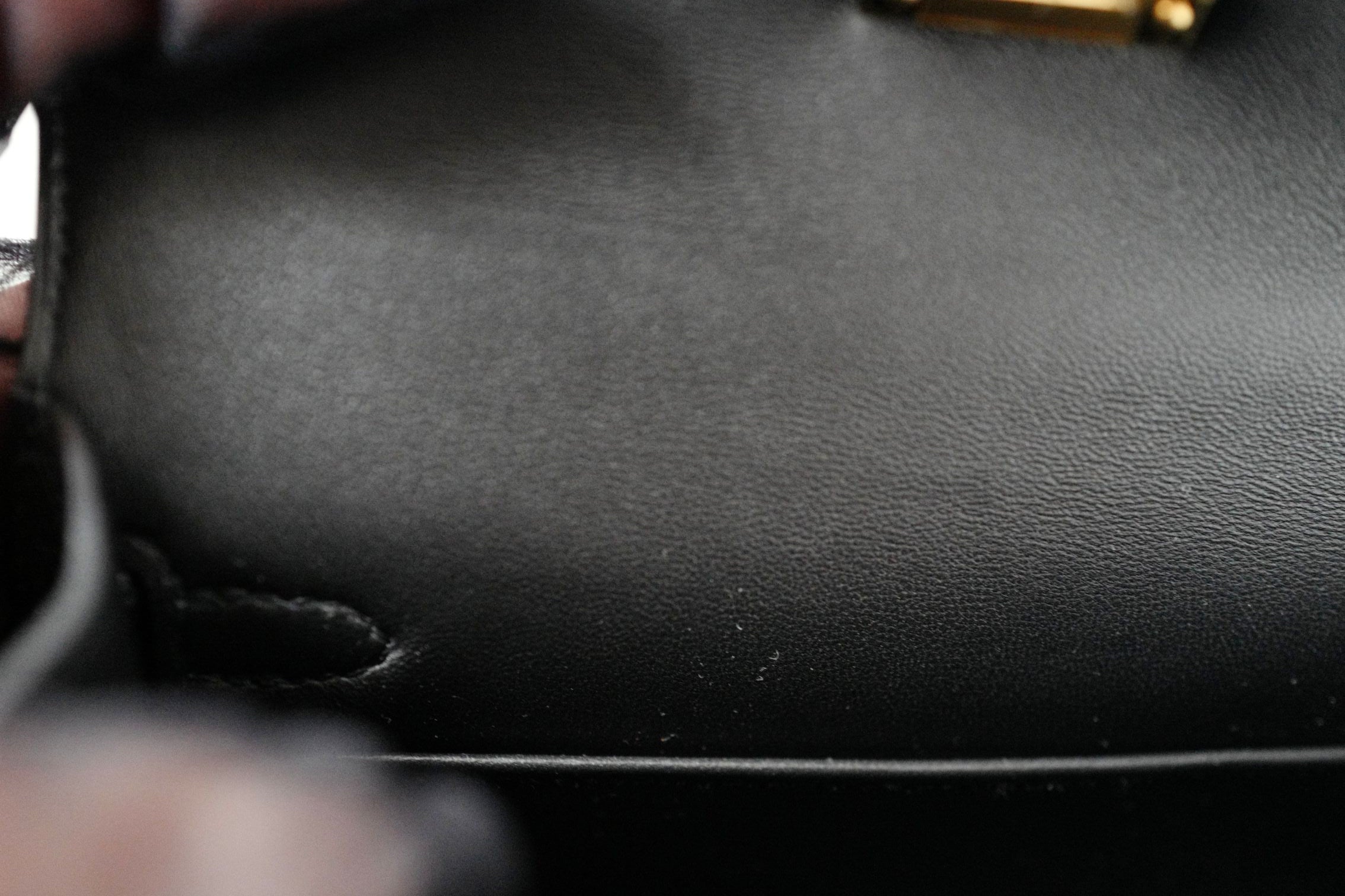 BNIB Hermes Mini Kelly Black Epsom Leather Gold Hardware G Stamp 2026