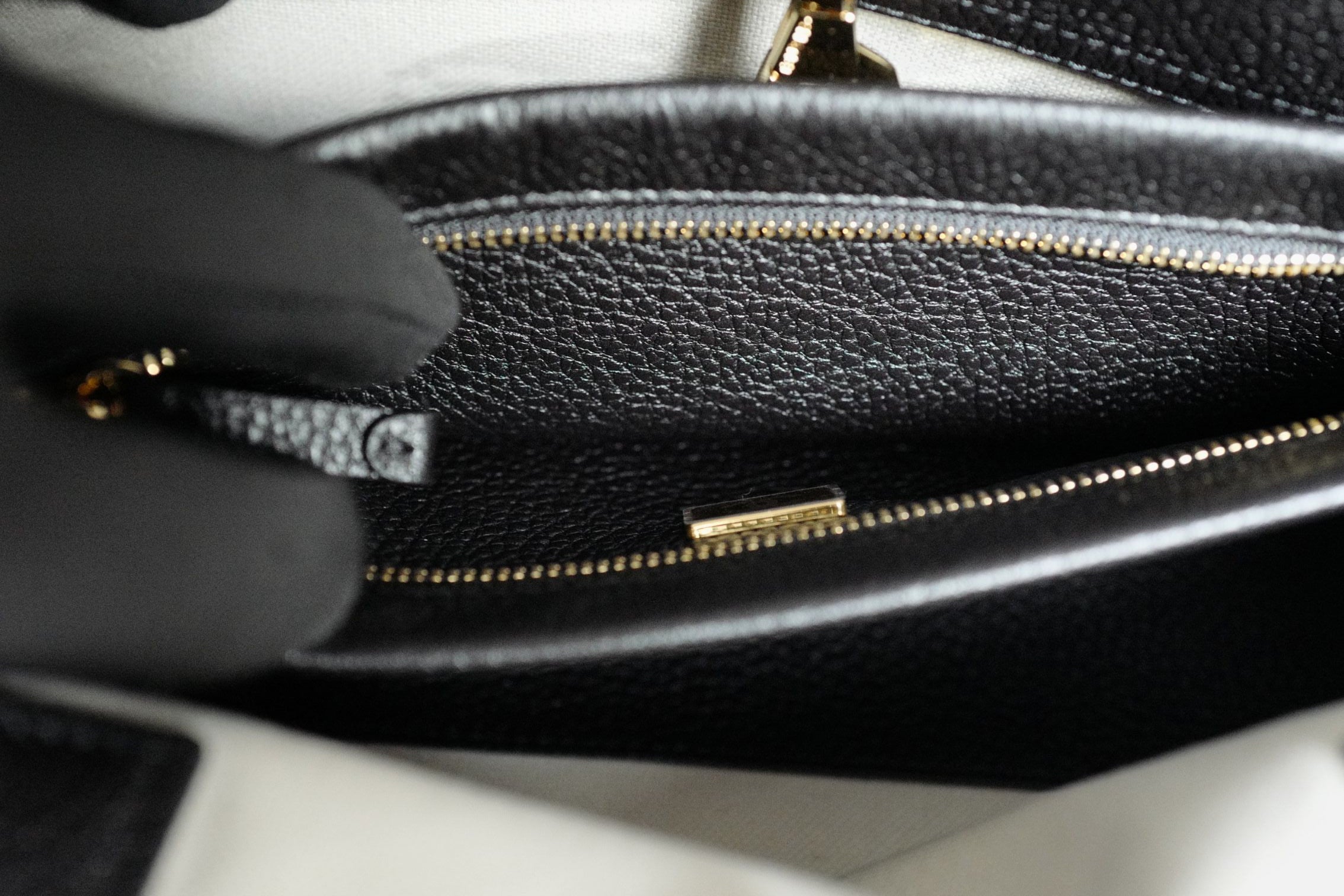 Chanel 26S Small Shopping Bag "Matthieu Blazy's" Black Calfskin Gold Hardware