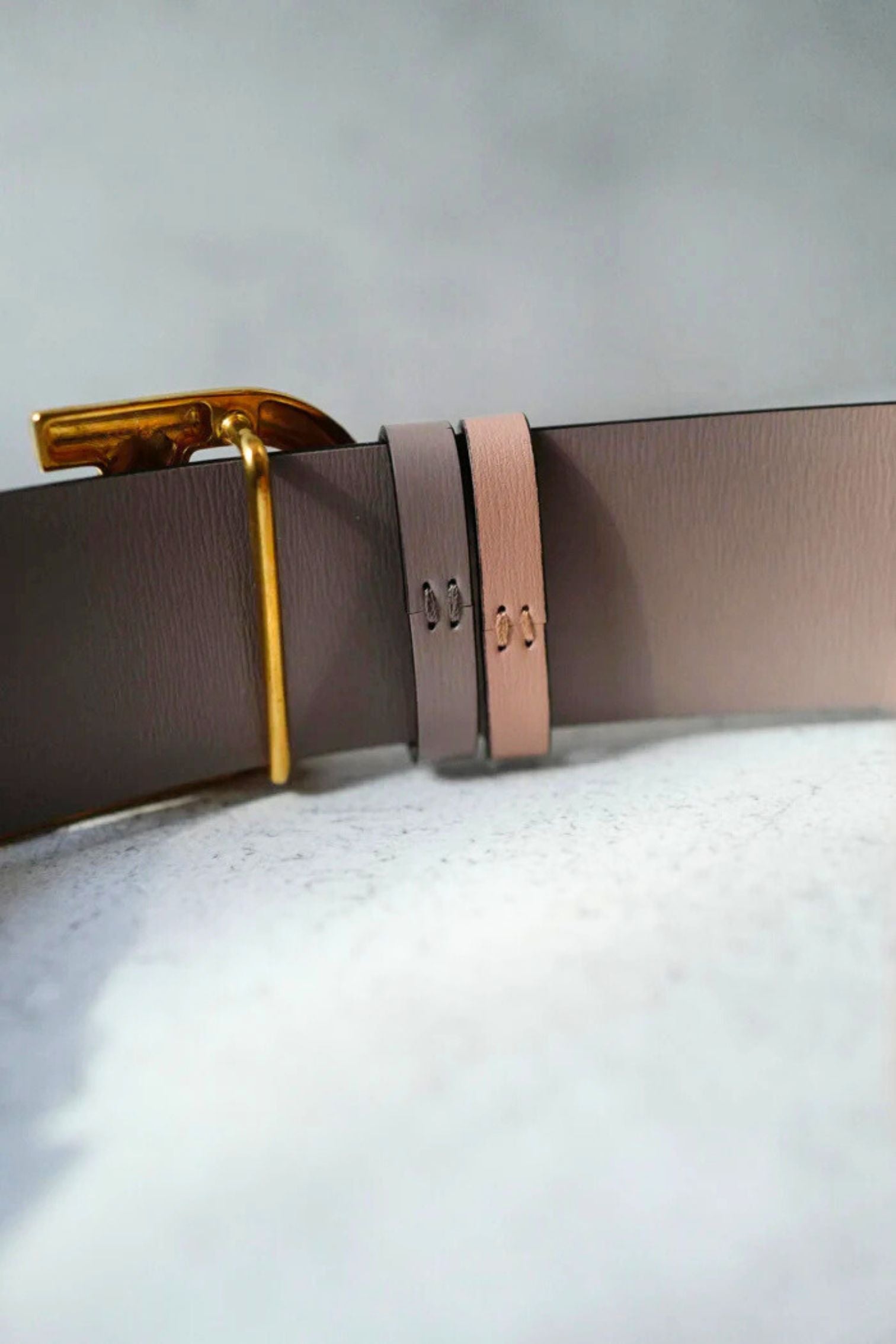 Valentino Vlogo Crystal Embellished Reversible Leather Belt Women's