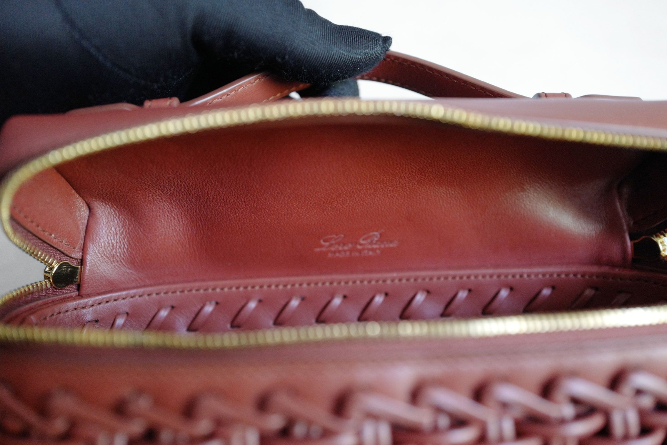 Loro Piana Extra Pocket L19 Limited Deep Kummel/Sun Gold Calfskin Gold Hardware
