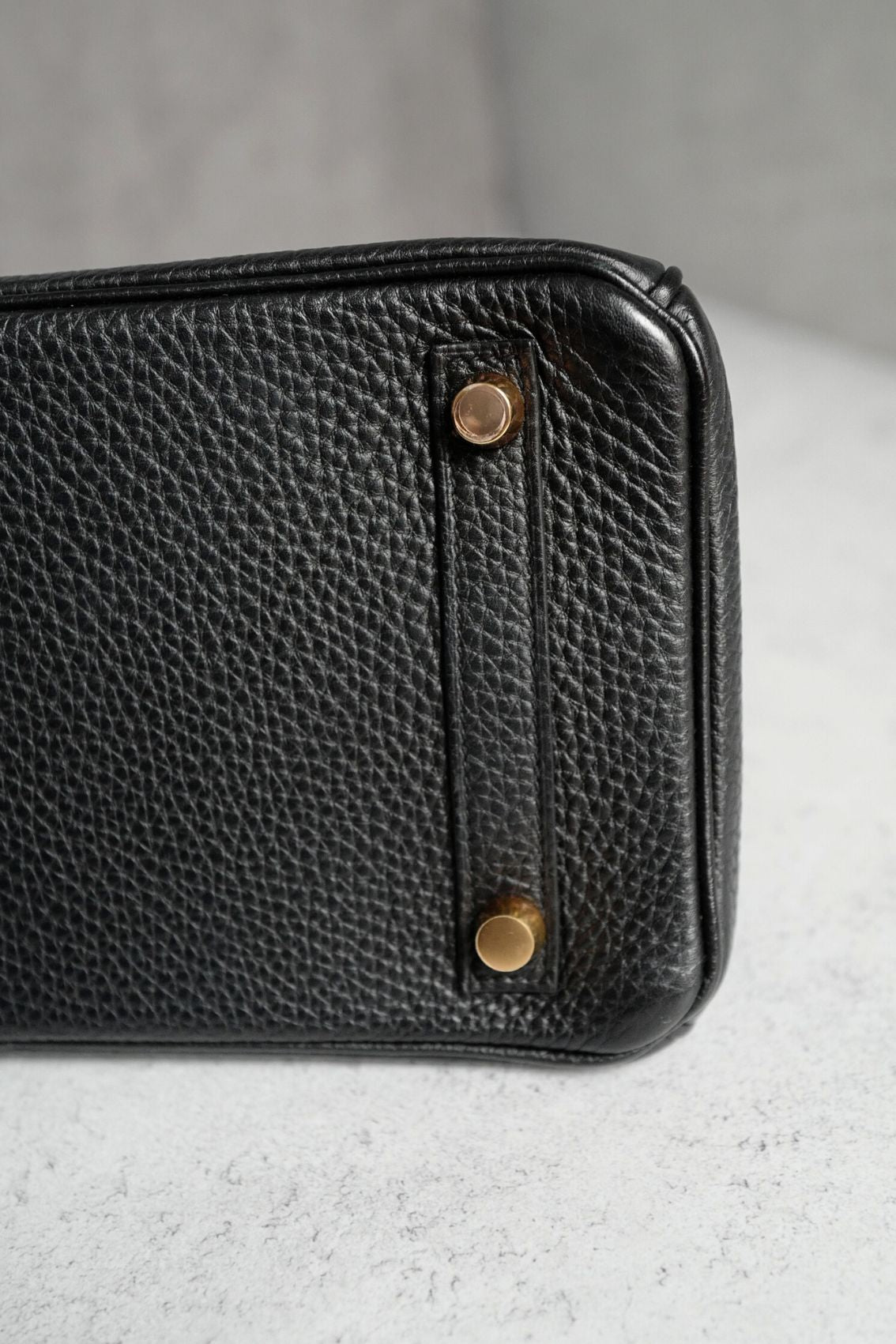 Hermes Birkin 25 touch shiny niloticus in noir/black gold hw Complete with Receipt