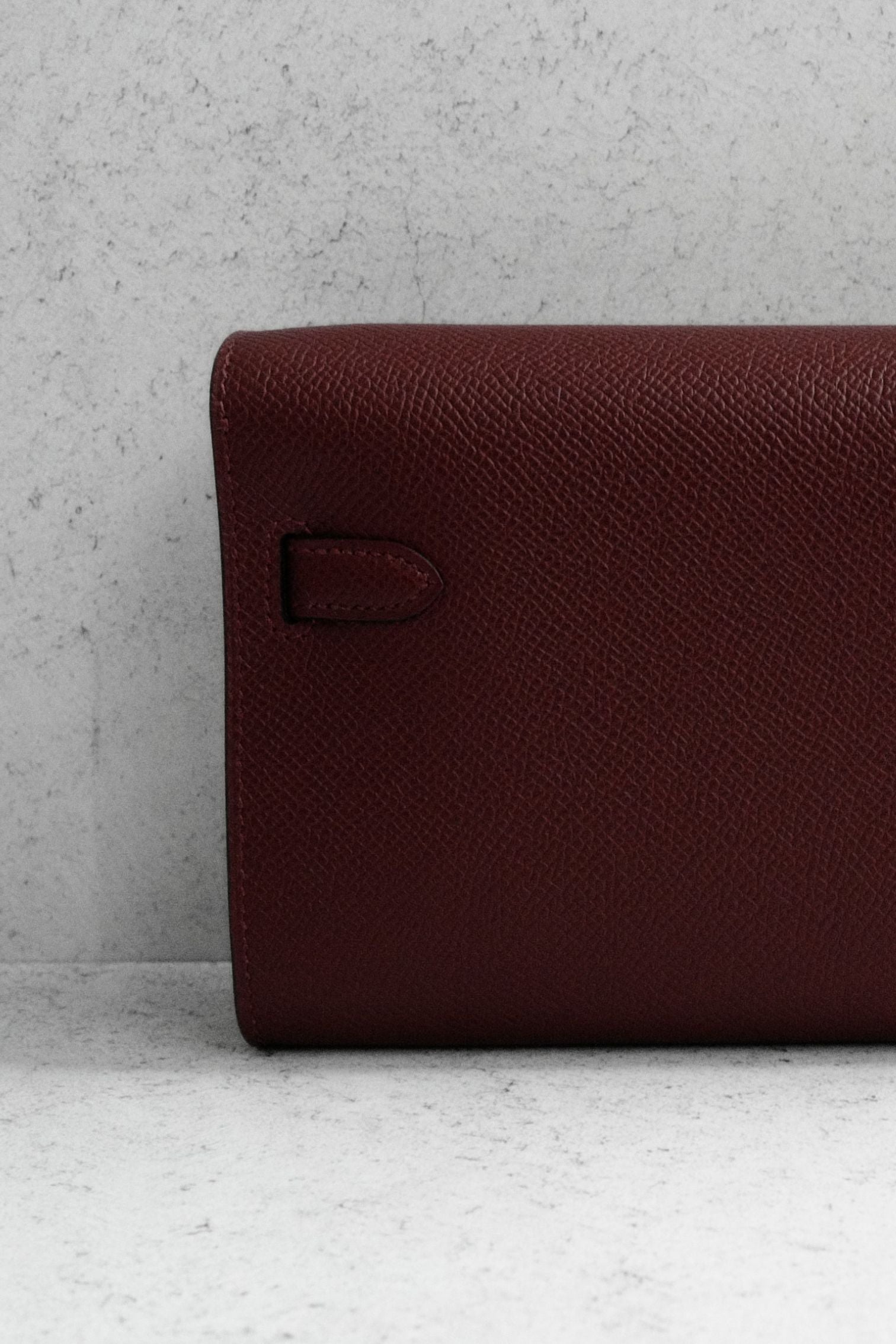 Hermès Kelly Classique To Go Wallet Rouge H Epsom Calfskin GHW G Stamp